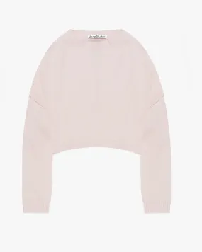 Cropped Cashmere Sweater