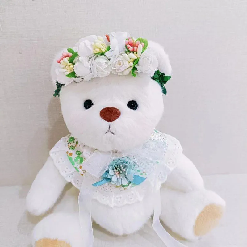 Cute Kawaii 11 inch teddy bear baby toys doll clothes