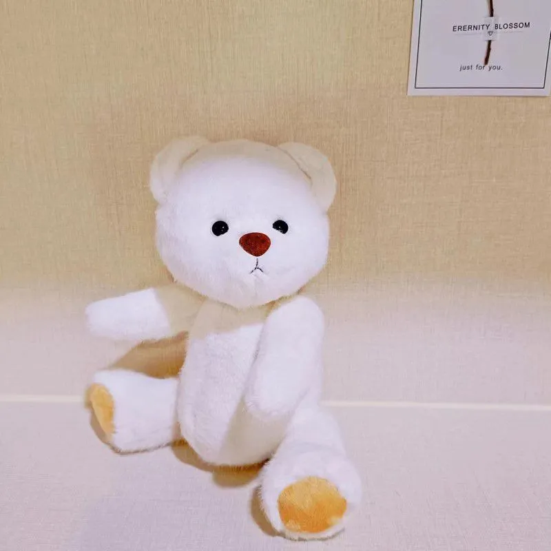 Cute Kawaii 11 inch teddy bear baby toys doll clothes