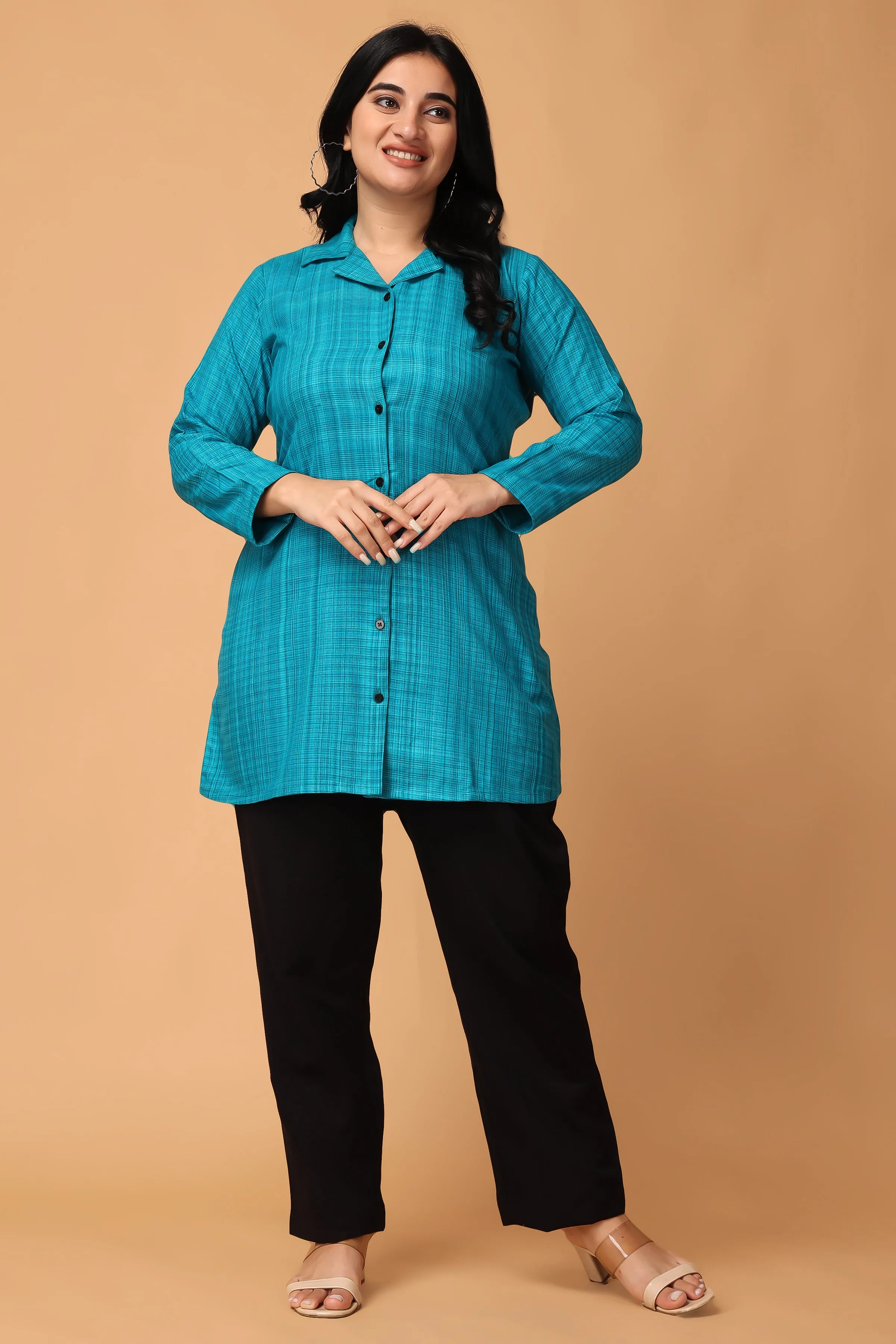 Daybreak Dazzle Woollen Short Kurta