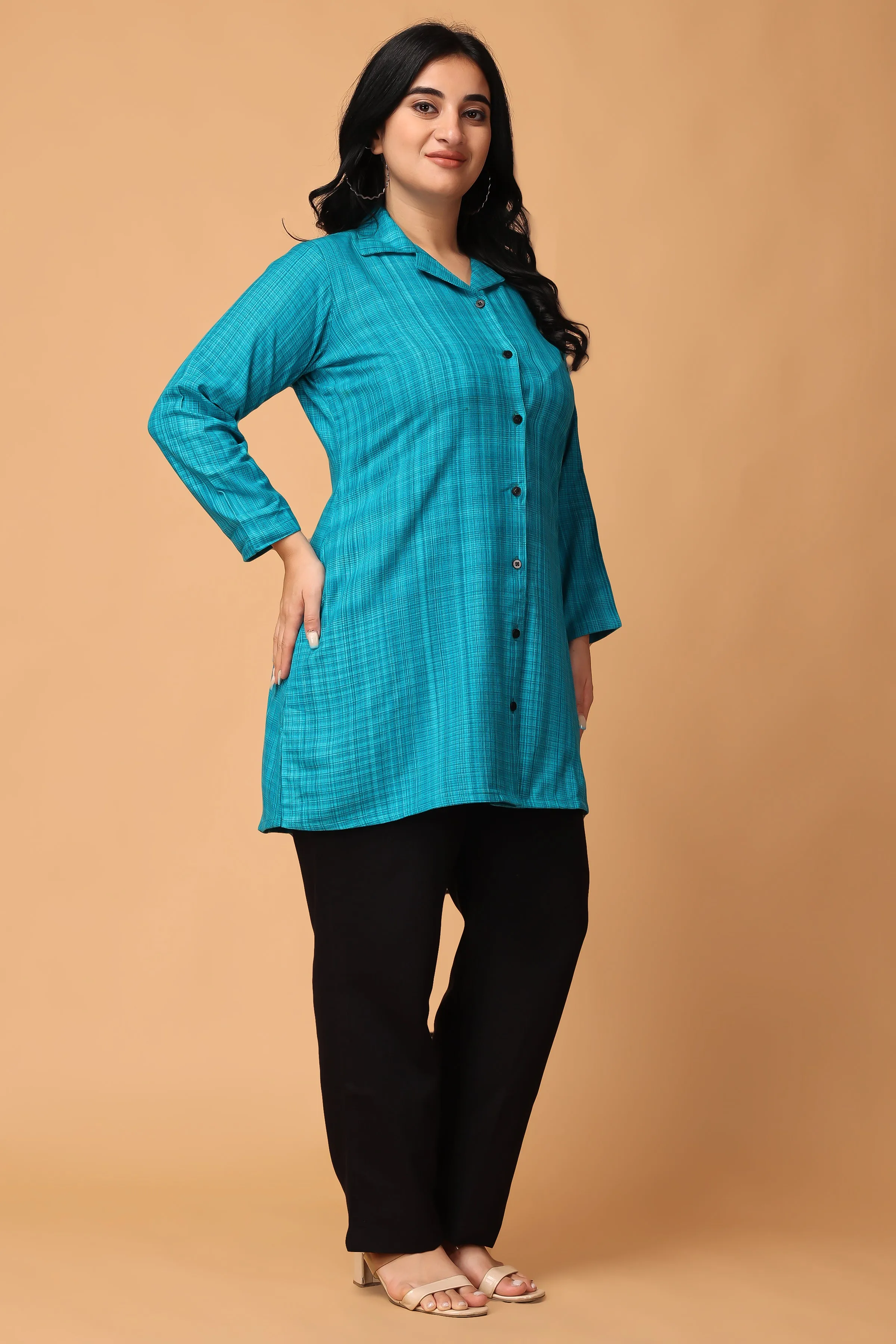 Daybreak Dazzle Woollen Short Kurta