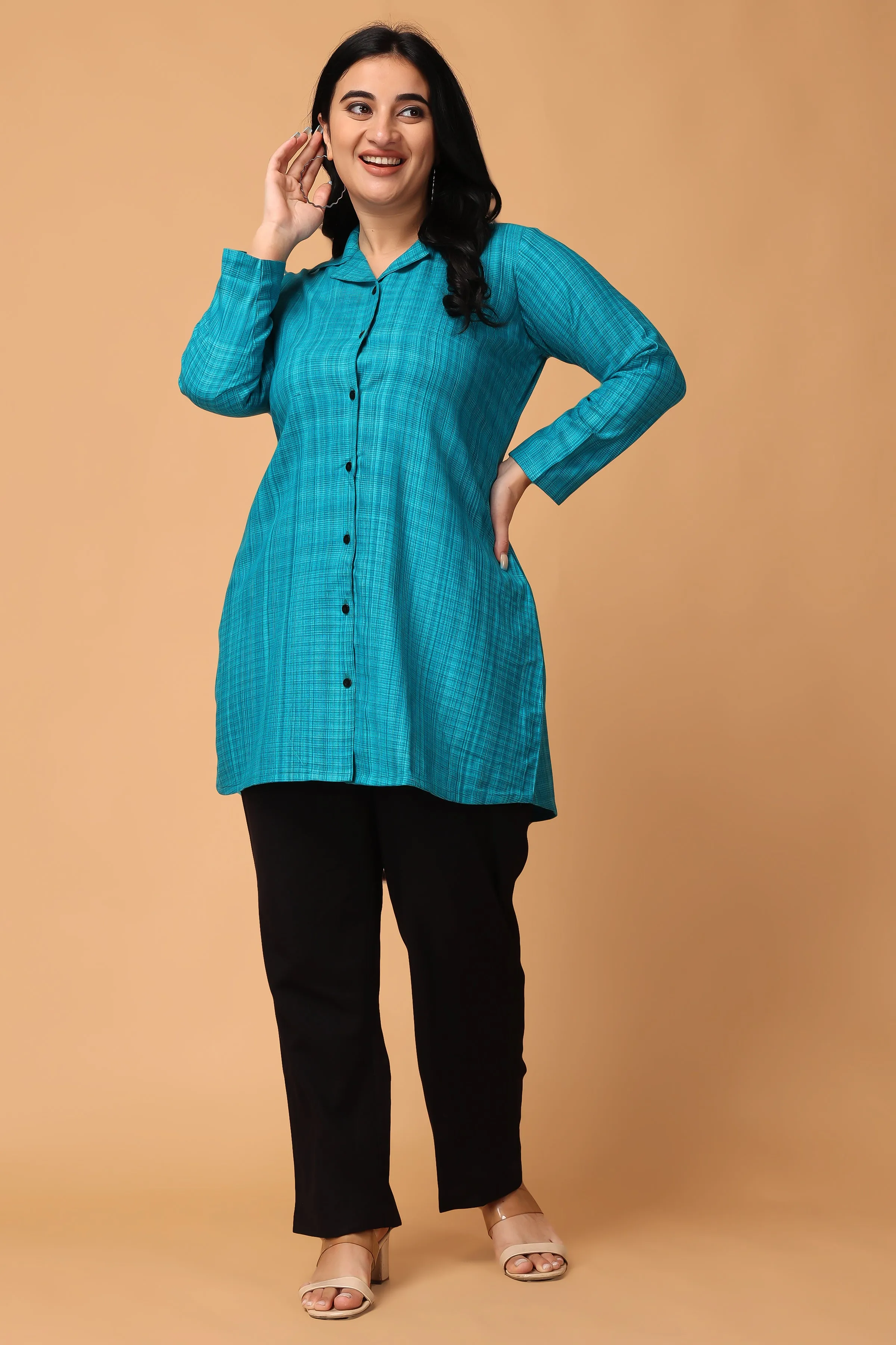 Daybreak Dazzle Woollen Short Kurta