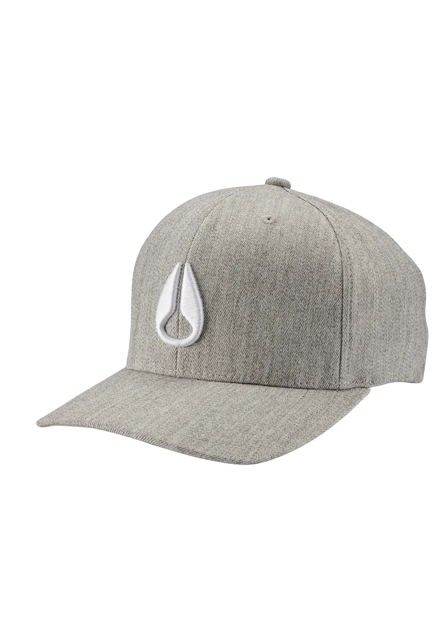 Deep Down Snapback - Heather Gray / White