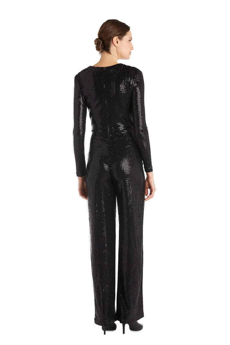 Deep V Jumpsuit