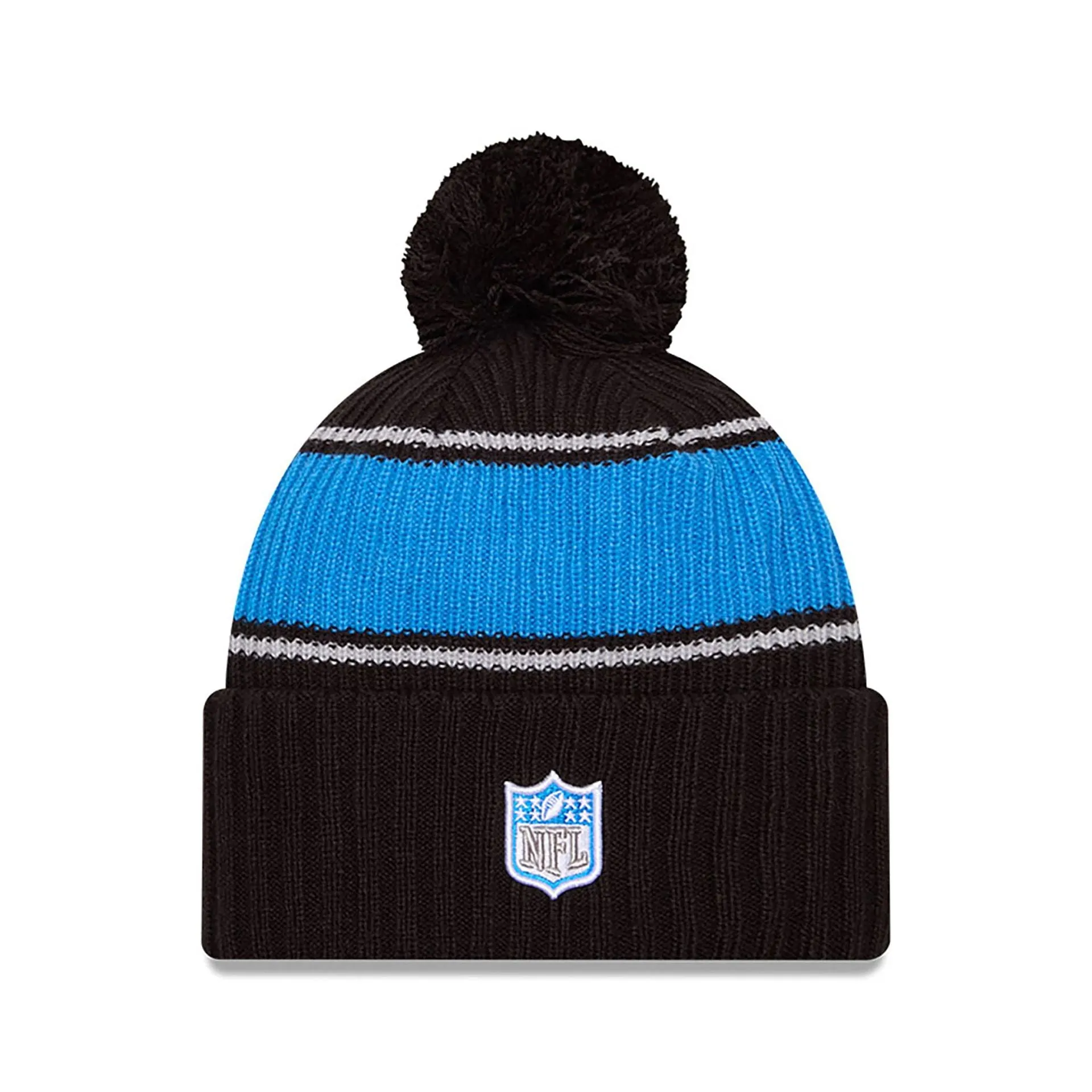 Detroit Lions NFL Sideline 2024 Black Sport Knit Beanie Hat