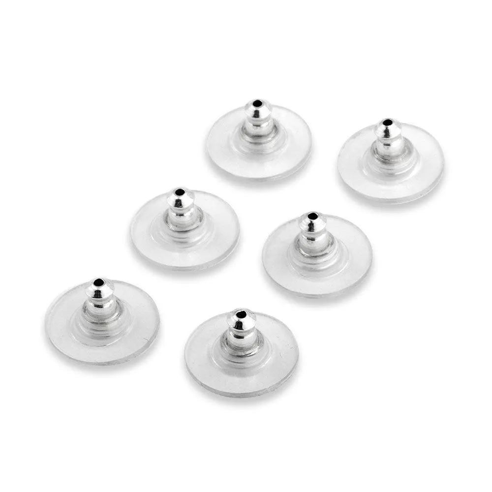 Earrings Stabilizer Safety Backs Earring Backing Post Set of 3