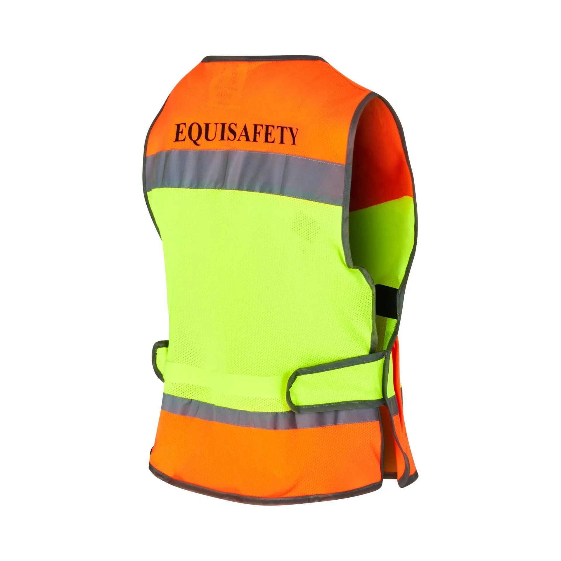 Equisafety Multi Colour Hi Vis Waistcoat  - Y/O