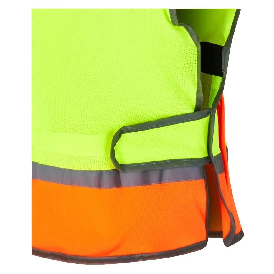 Equisafety Multi Colour Hi Vis Waistcoat  - Y/O