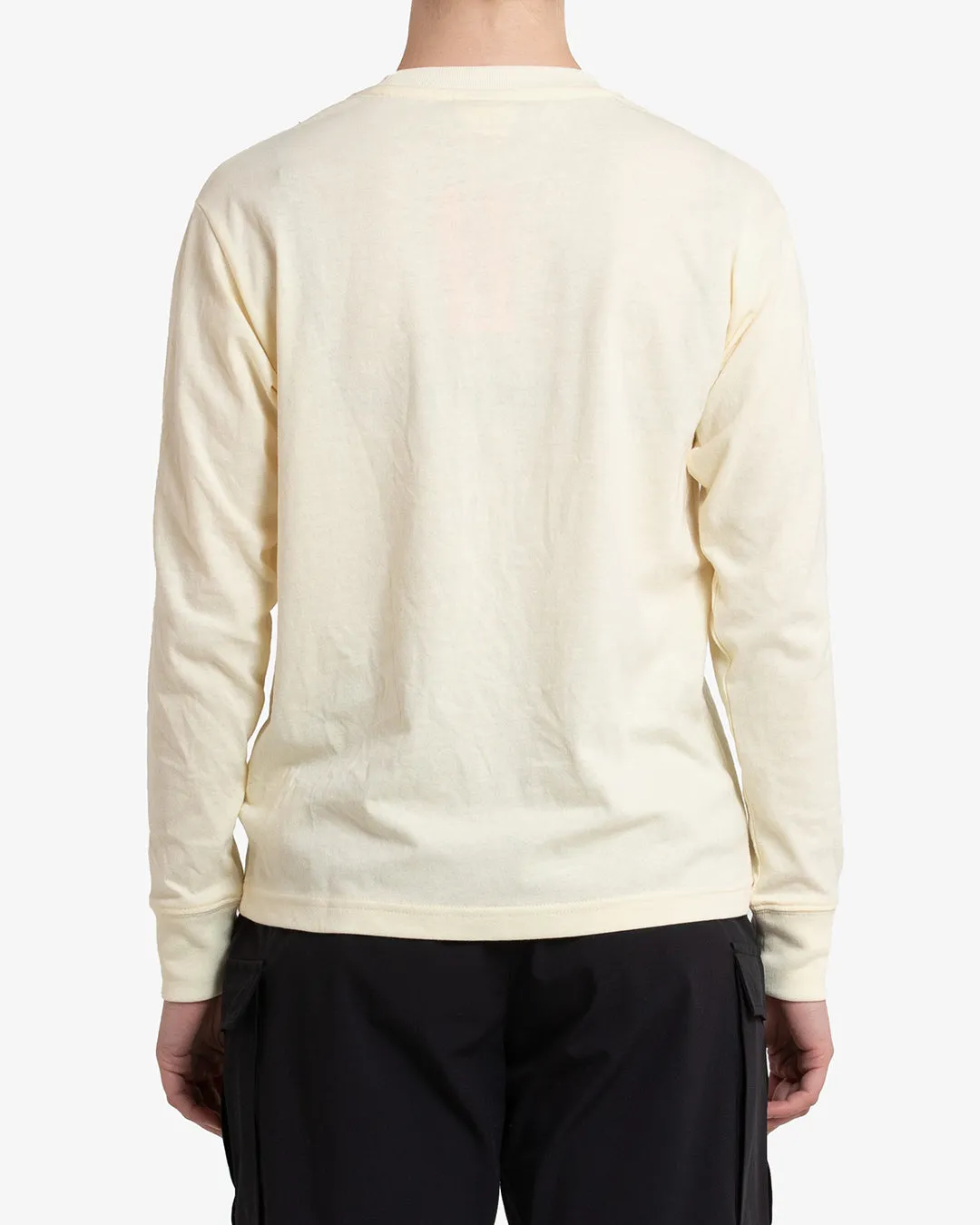 Foxtrot Long Sleeve Tee - Bone White