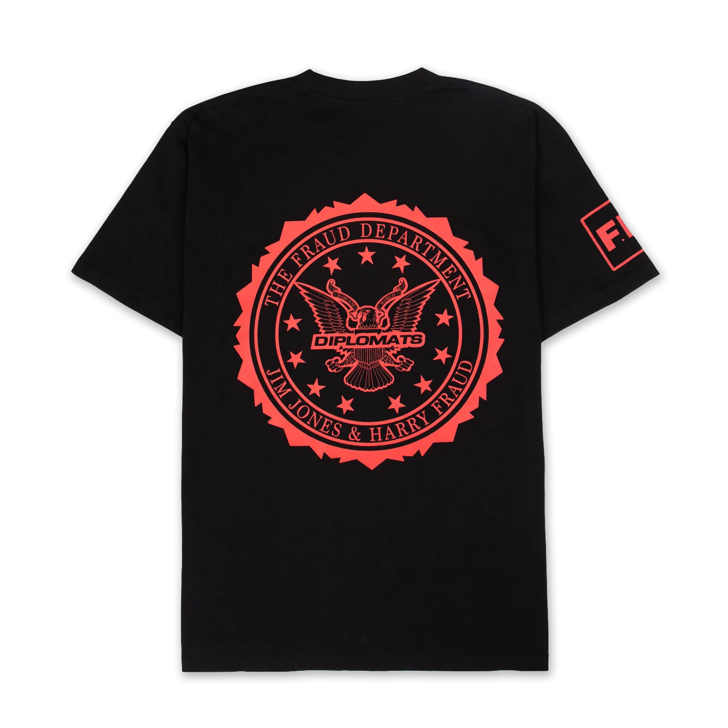 Fraud Department Seal Tee - Black