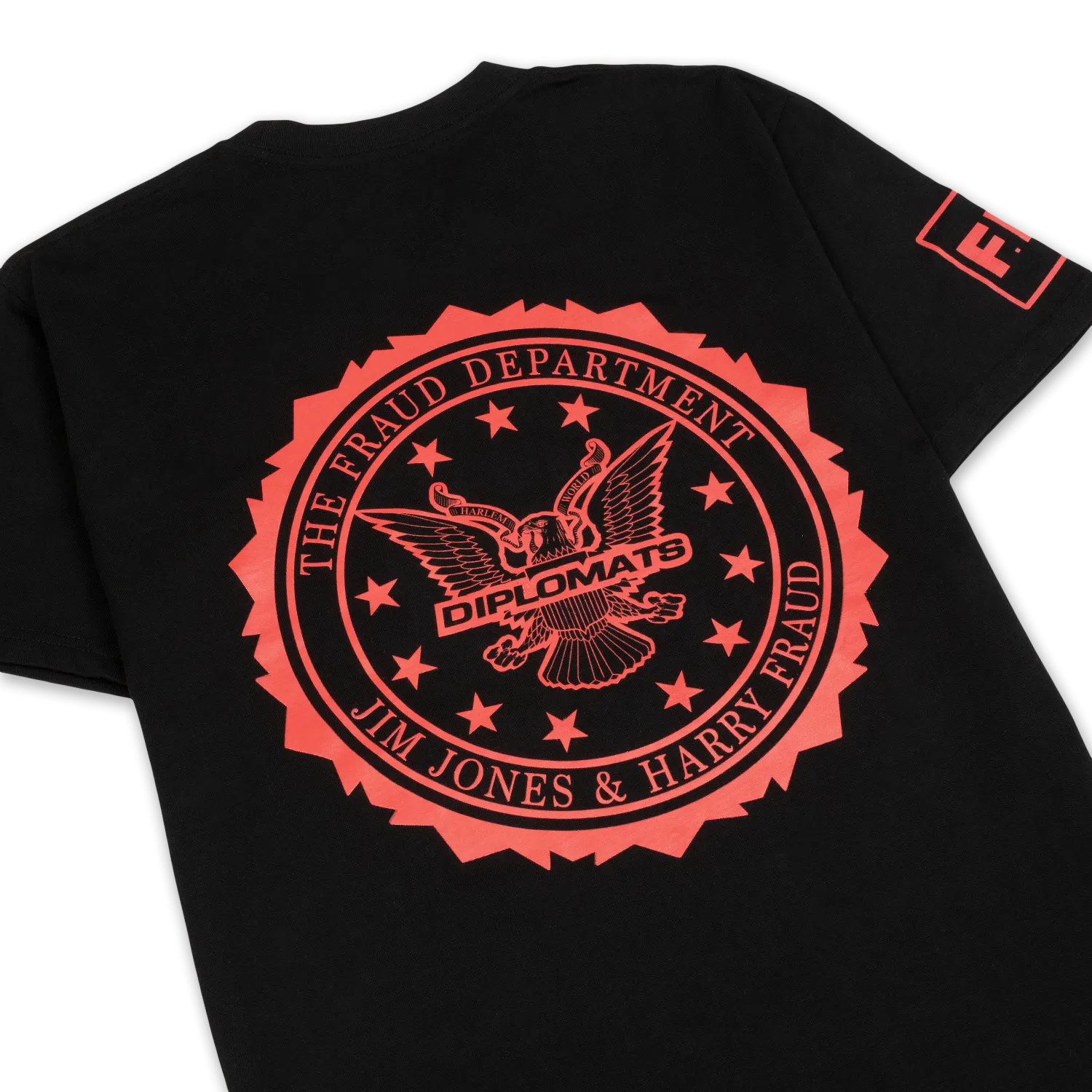 Fraud Department Seal Tee - Black