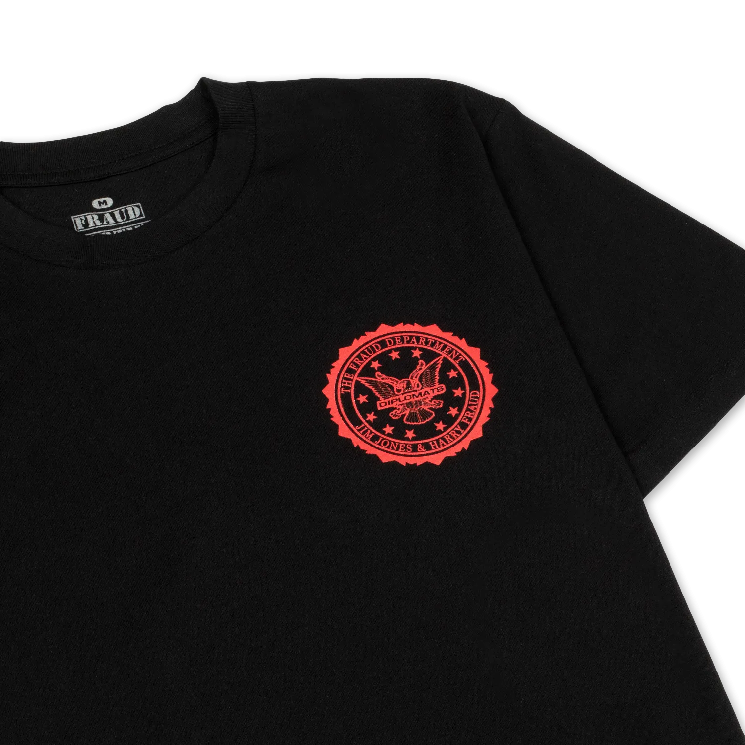 Fraud Department Seal Tee - Black