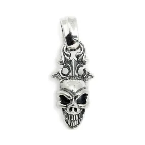 Good Luck Skull Crown Pendant