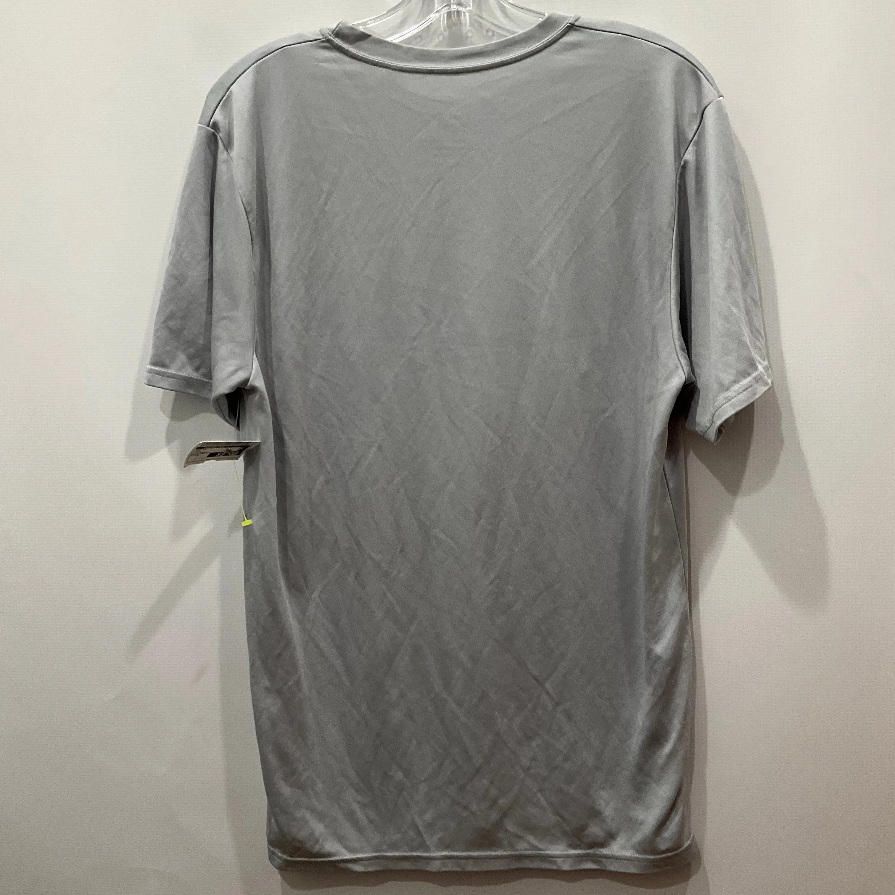 Grey Top Short Sleeve Clothes Mentor, Size M