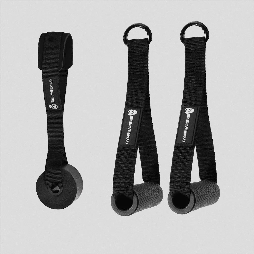 Handles for Resistance Bands with Door Anchor