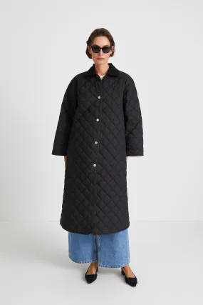 HILDA COAT - BLACK