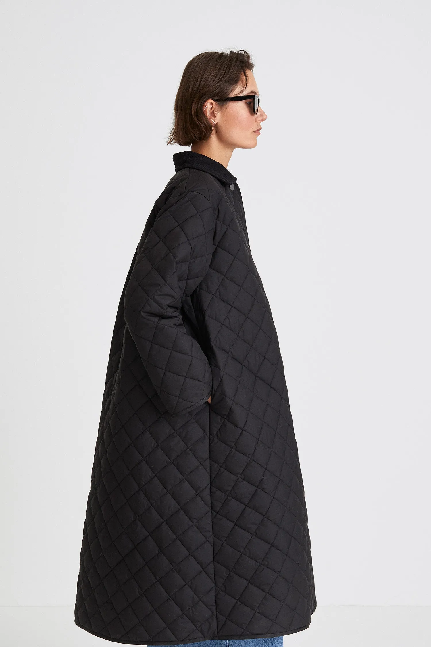 HILDA COAT - BLACK