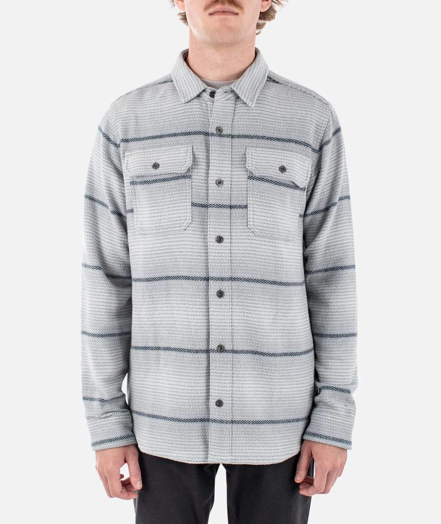 Horizon Flannel - Light Blue