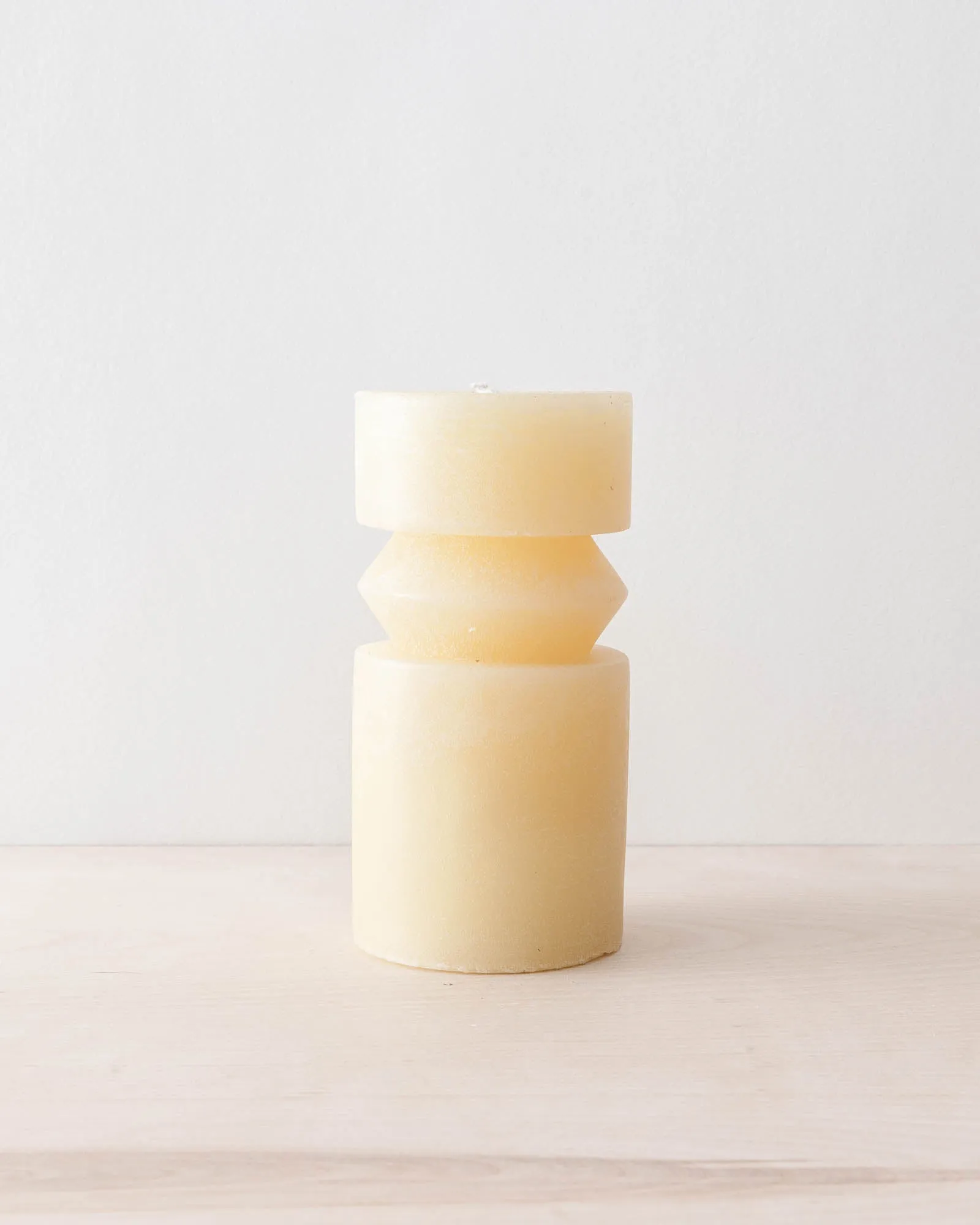 Ivory Totem Pillar Candles