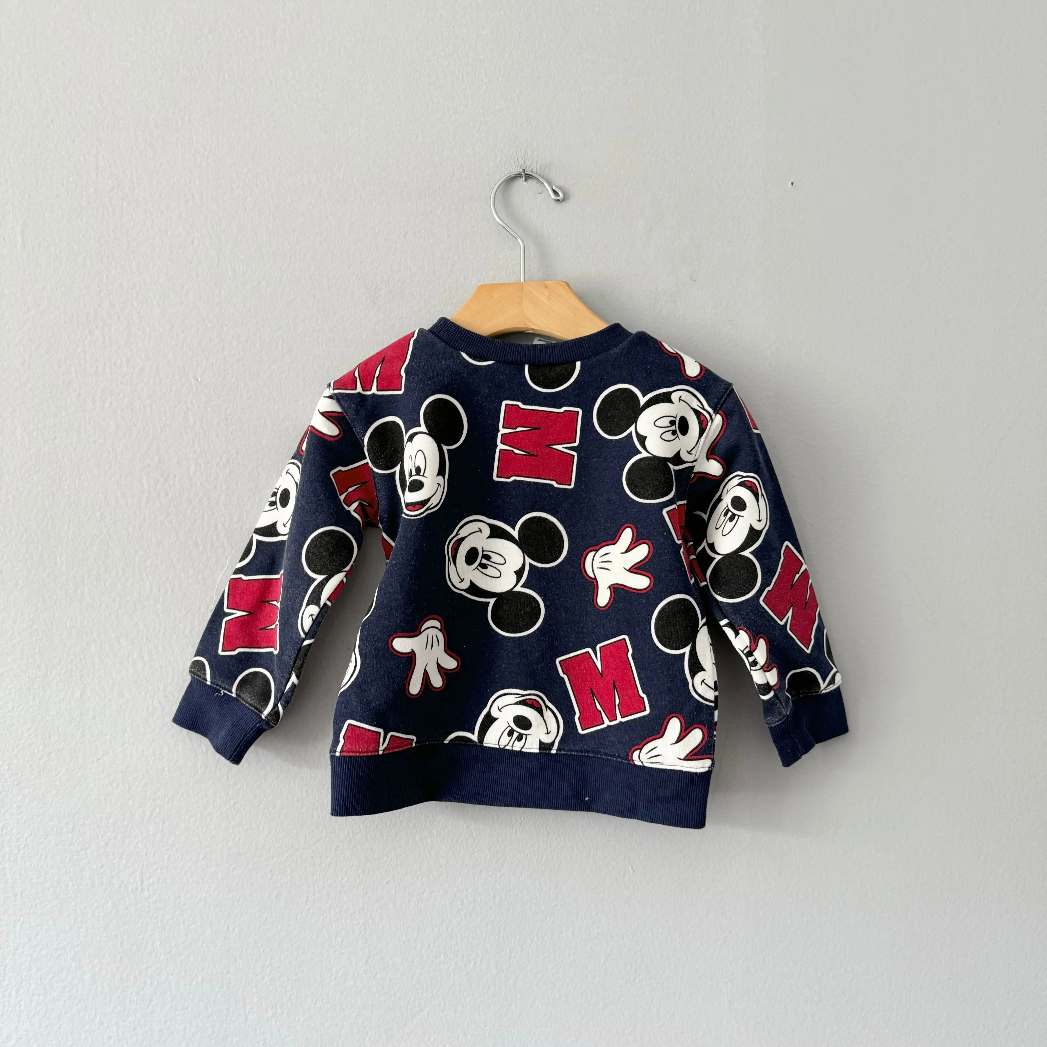 Joe Fresh / Navy Mickey sweatshirt / 12-18M