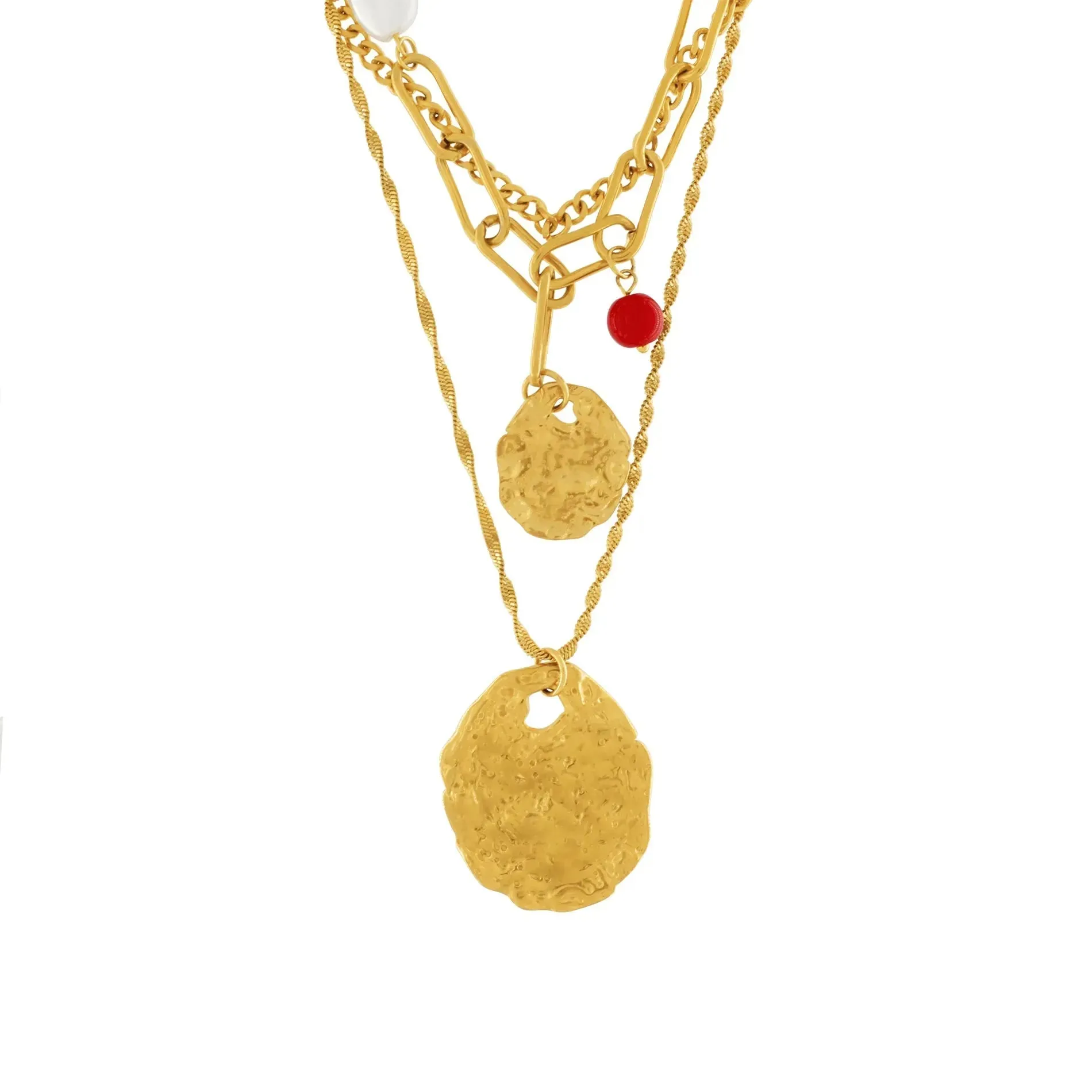 Joy Waterproof 3in1 Necklace 18 Carat Gold Plated