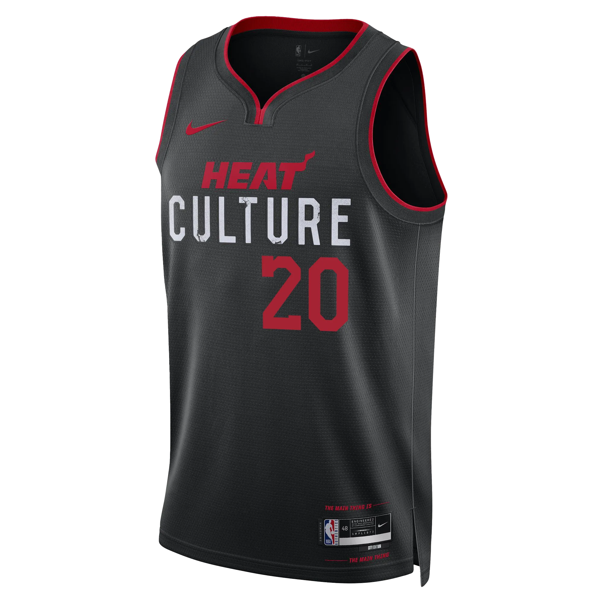 Keshad Johnson Nike HEAT Culture Swingman Jersey