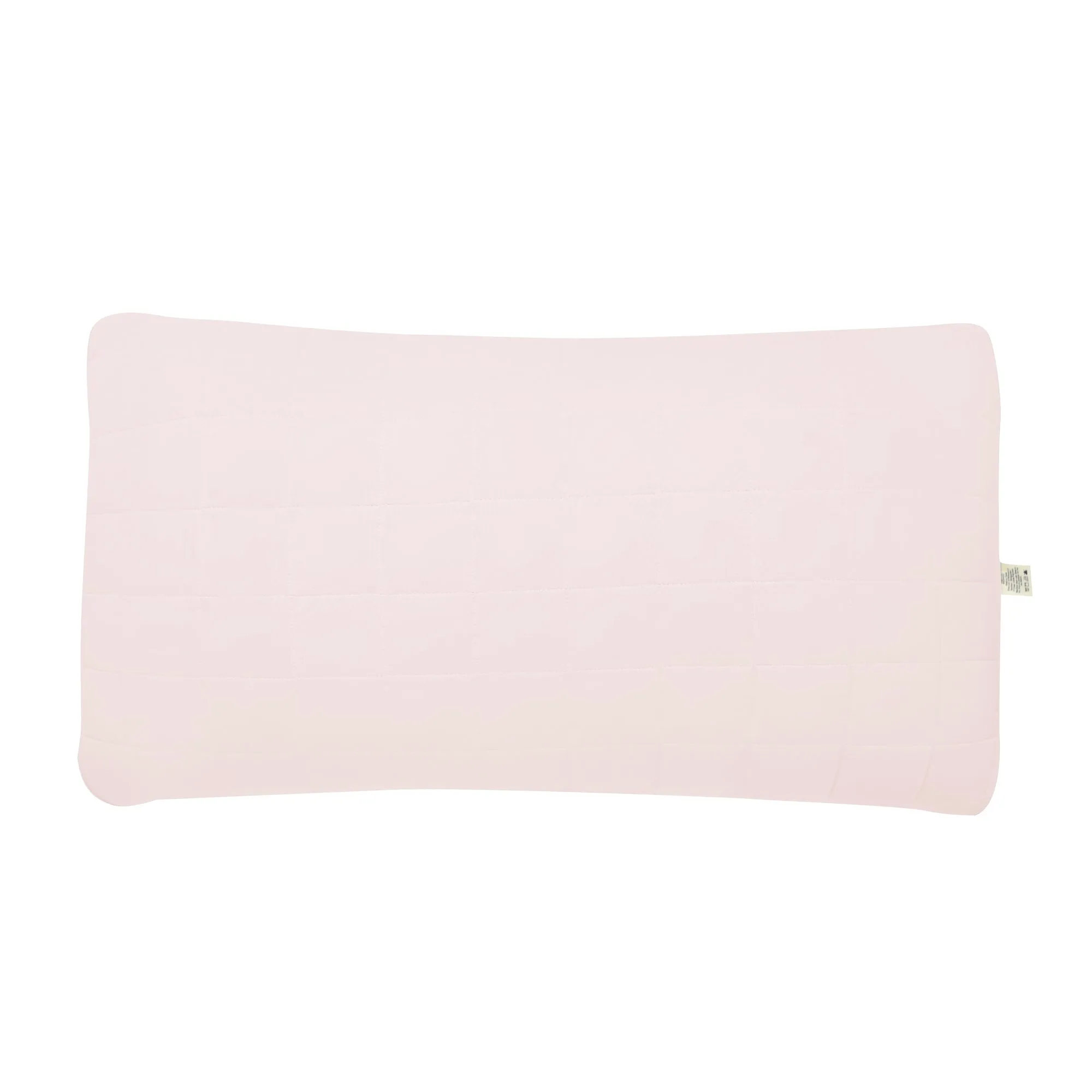 King Quilted Pillowcase in Blush