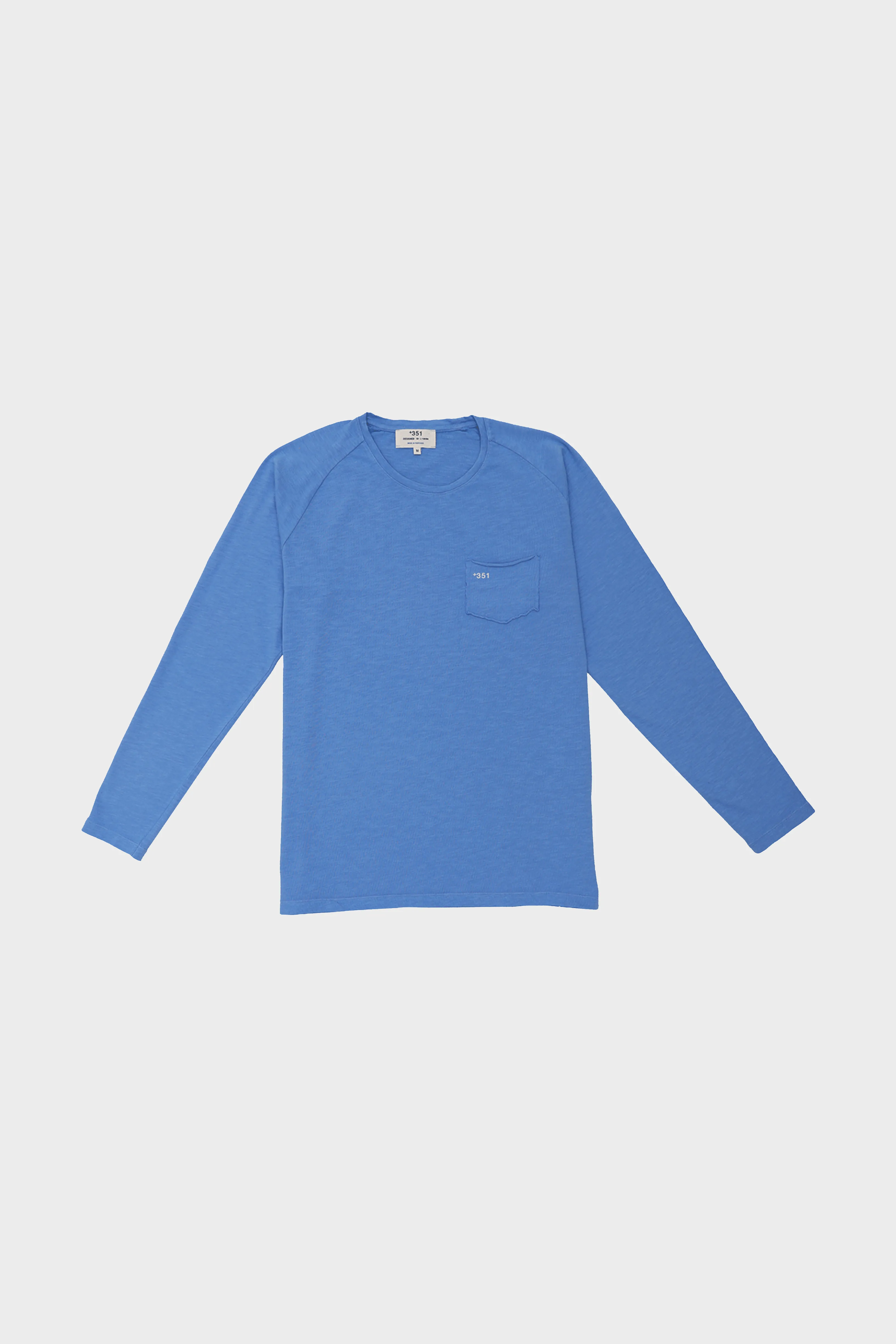 LONG SLEEVE ESSENTIAL DENIM BLUE