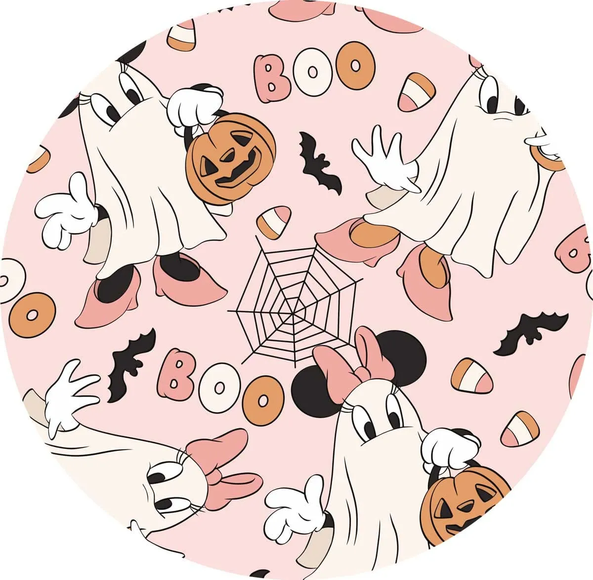 Magic Halloween Mini Ghosts - Bamboo Blankets