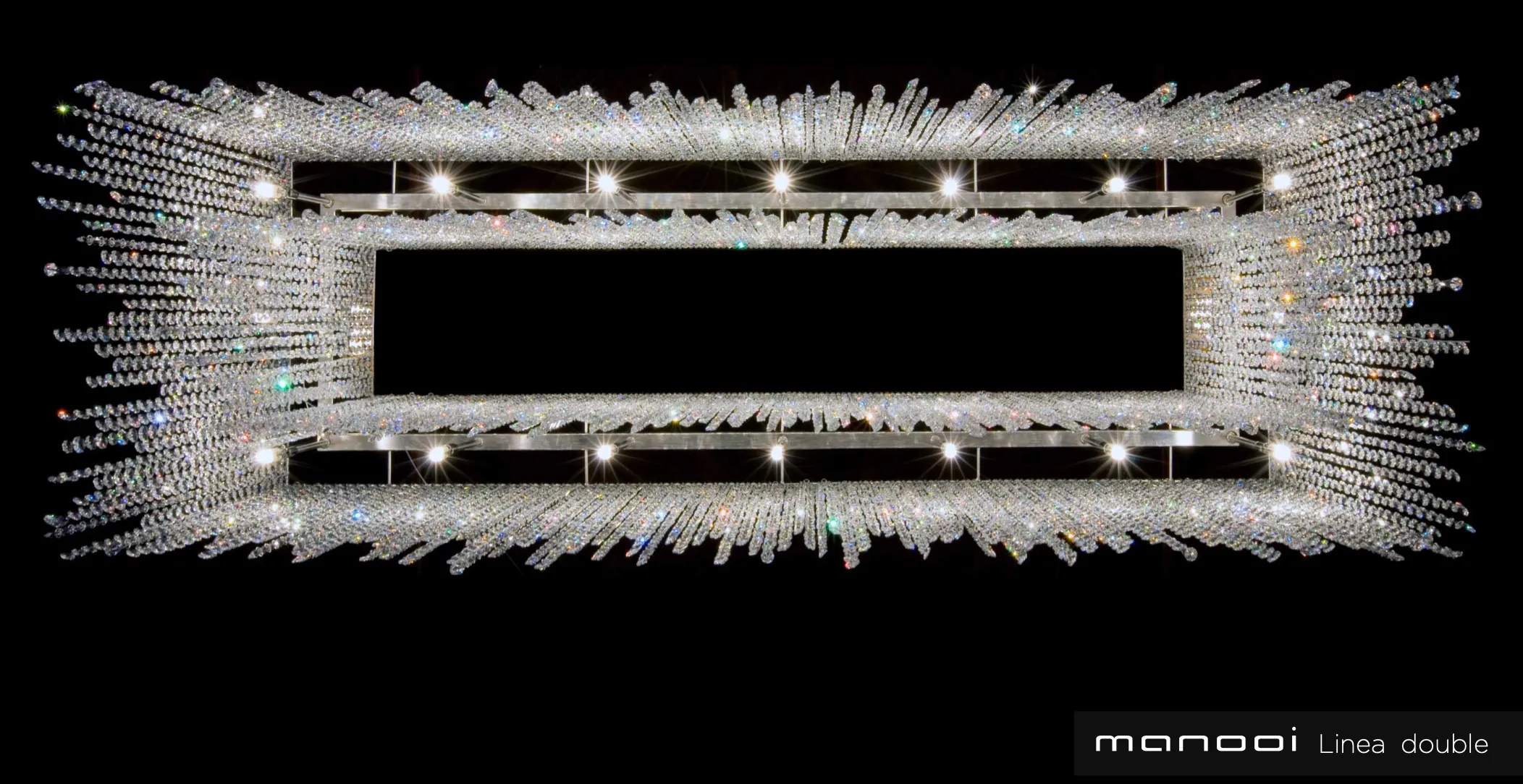 MANOOI Crystal Chandelier - LINEA