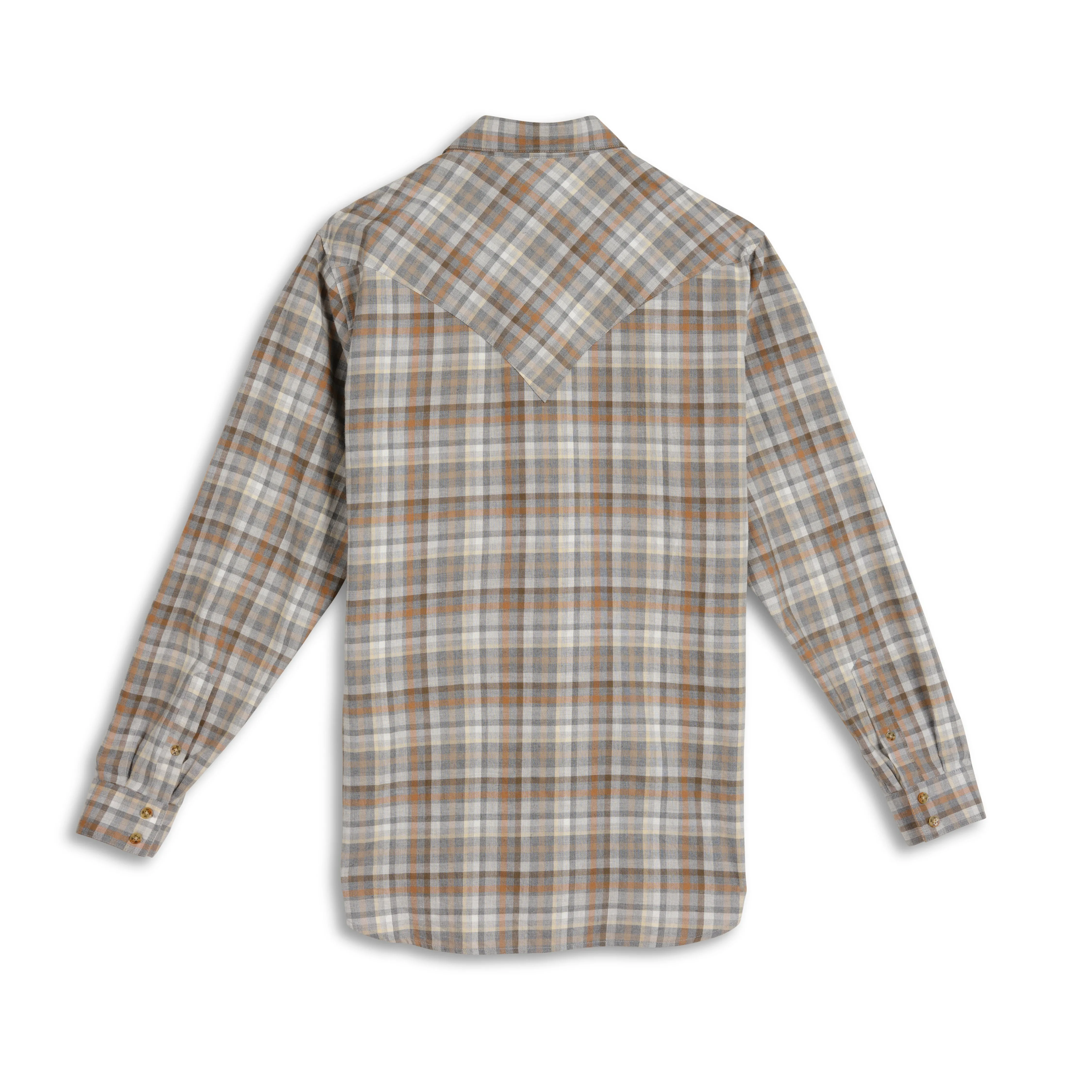 Men's Western Plaid Button Down