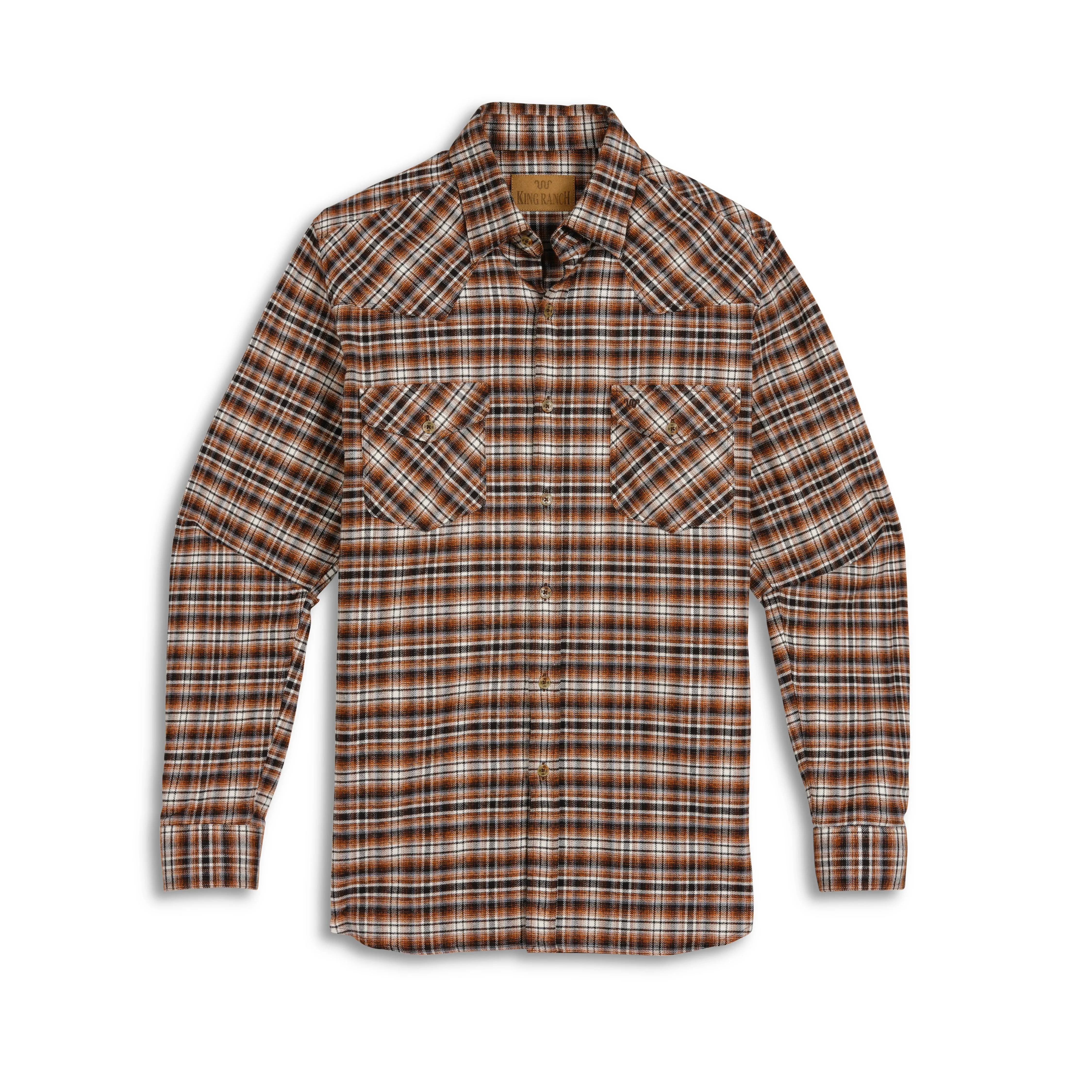 Men's Western Plaid Button Down