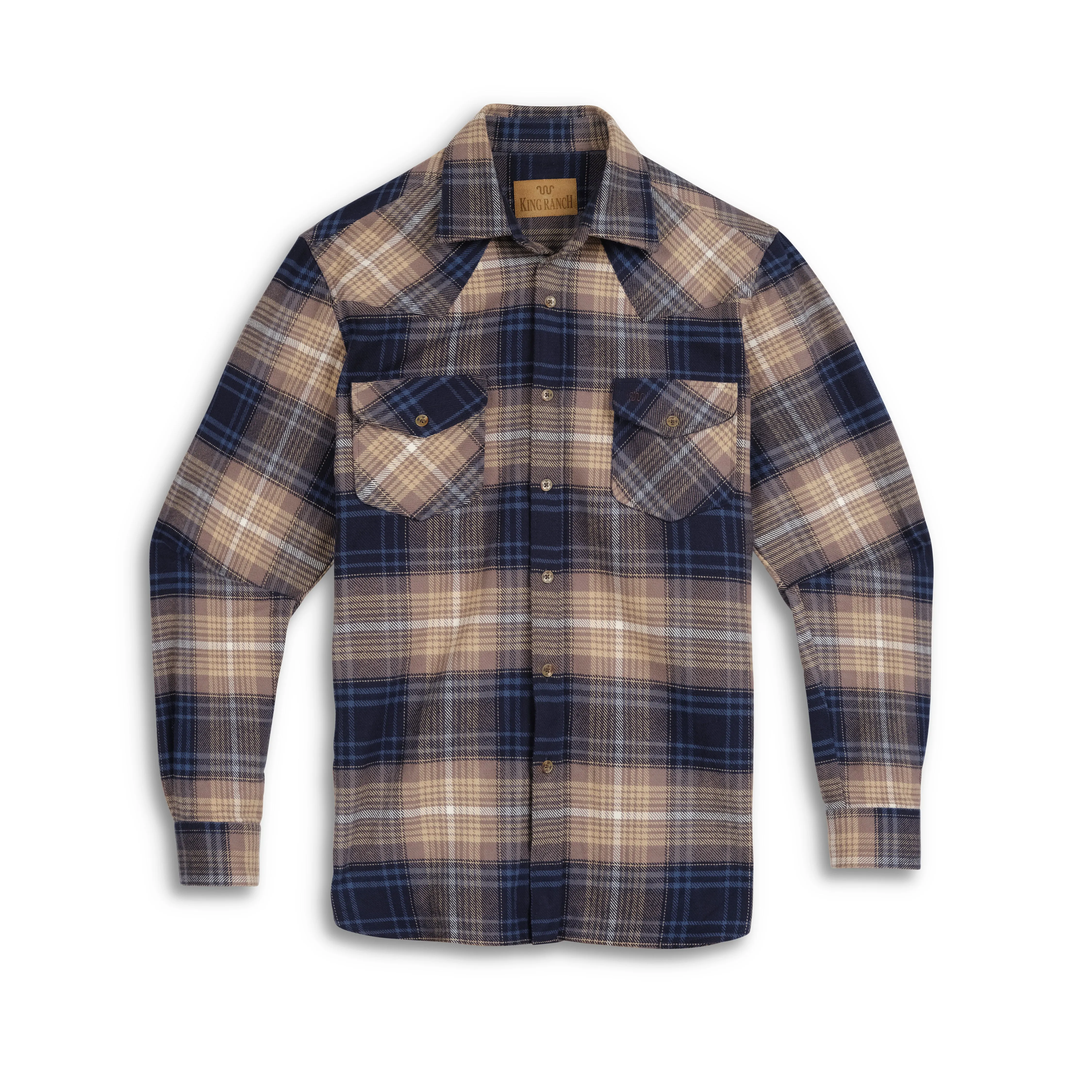 Men's Western Plaid Button Down