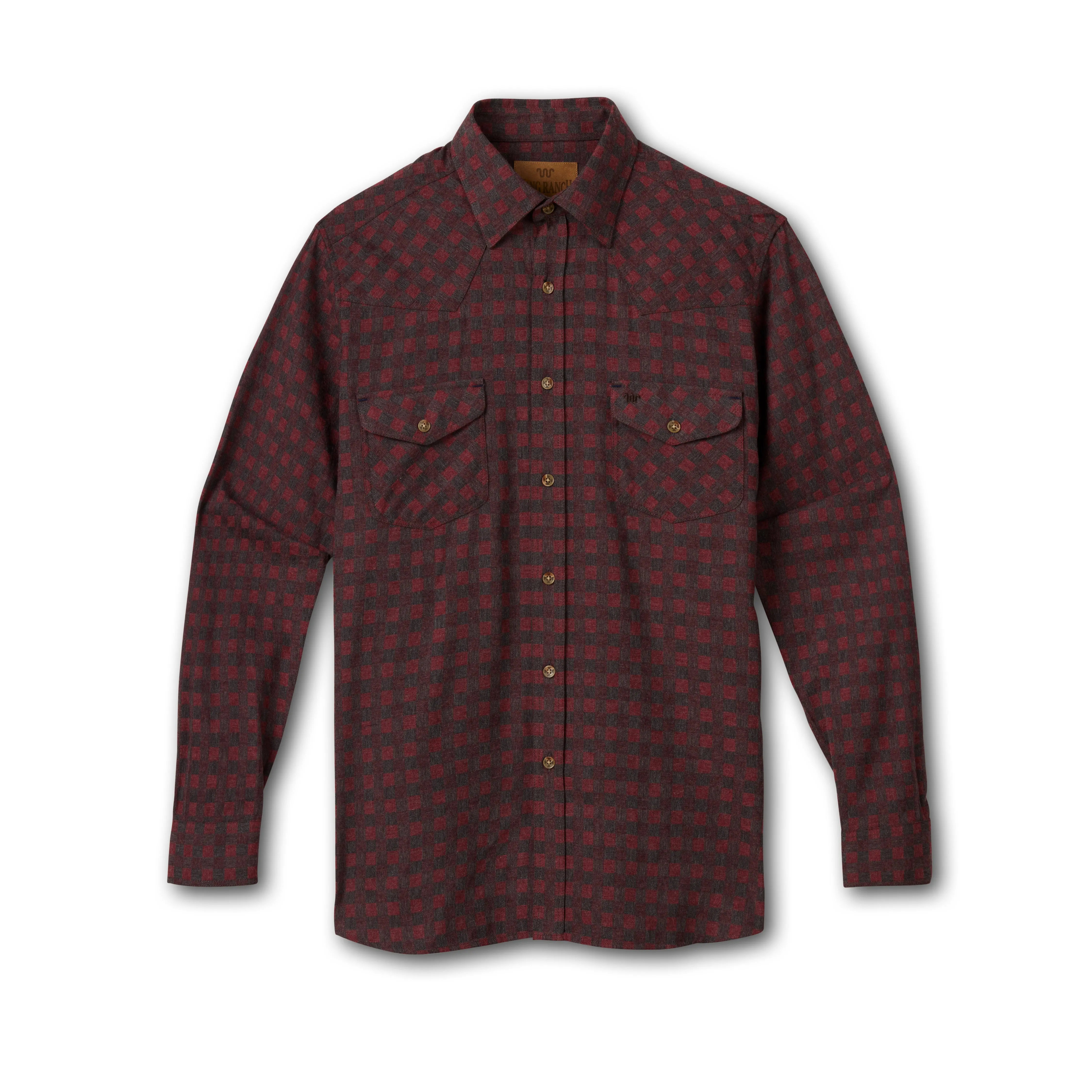 Men's Western Plaid Button Down