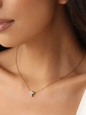 Mini Cross Necklace