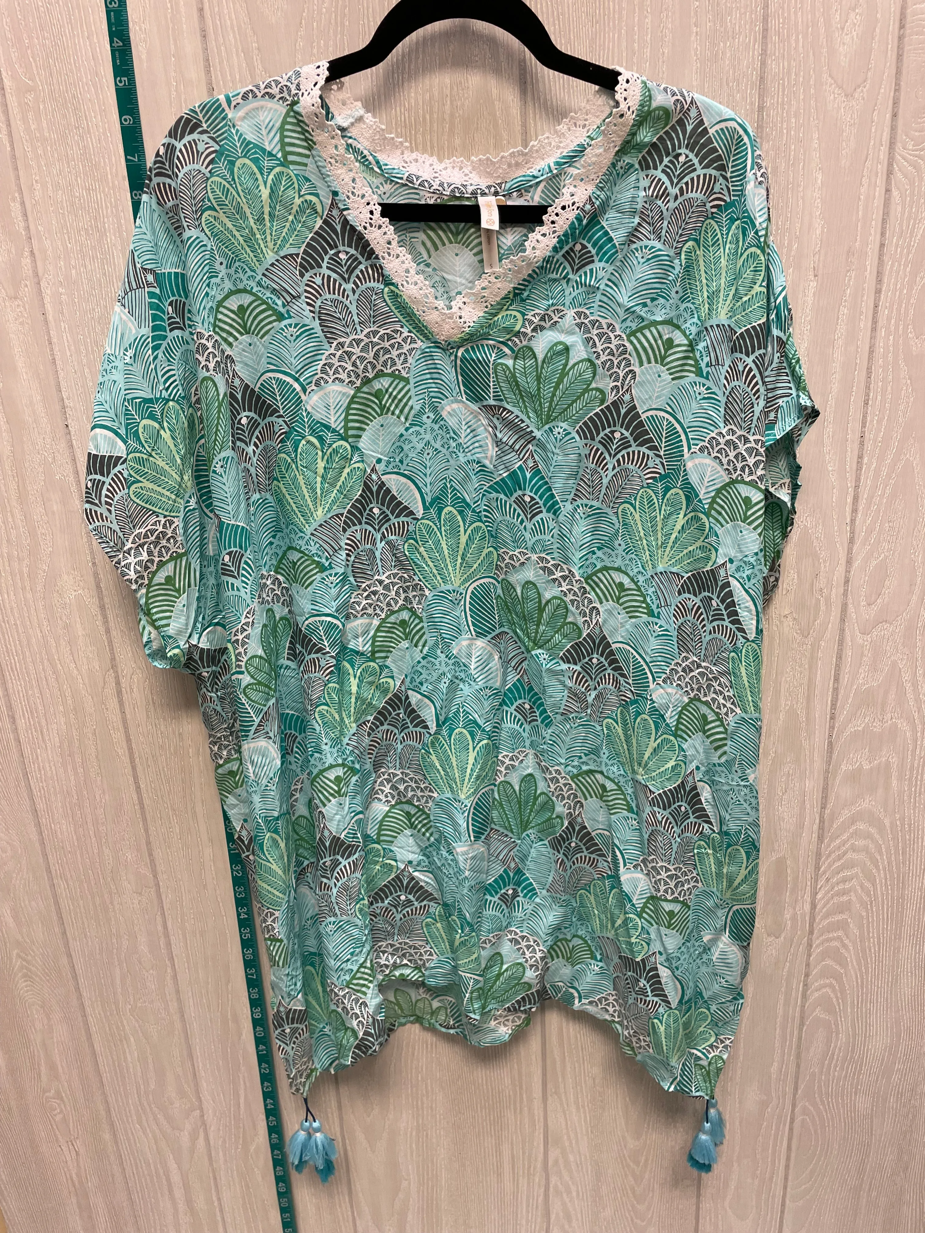 Multi-colored Swimwear Cover-up Clothes Mentor, Size S