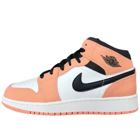 Nike Air Jordan 1 Mid Pink Quartz GS