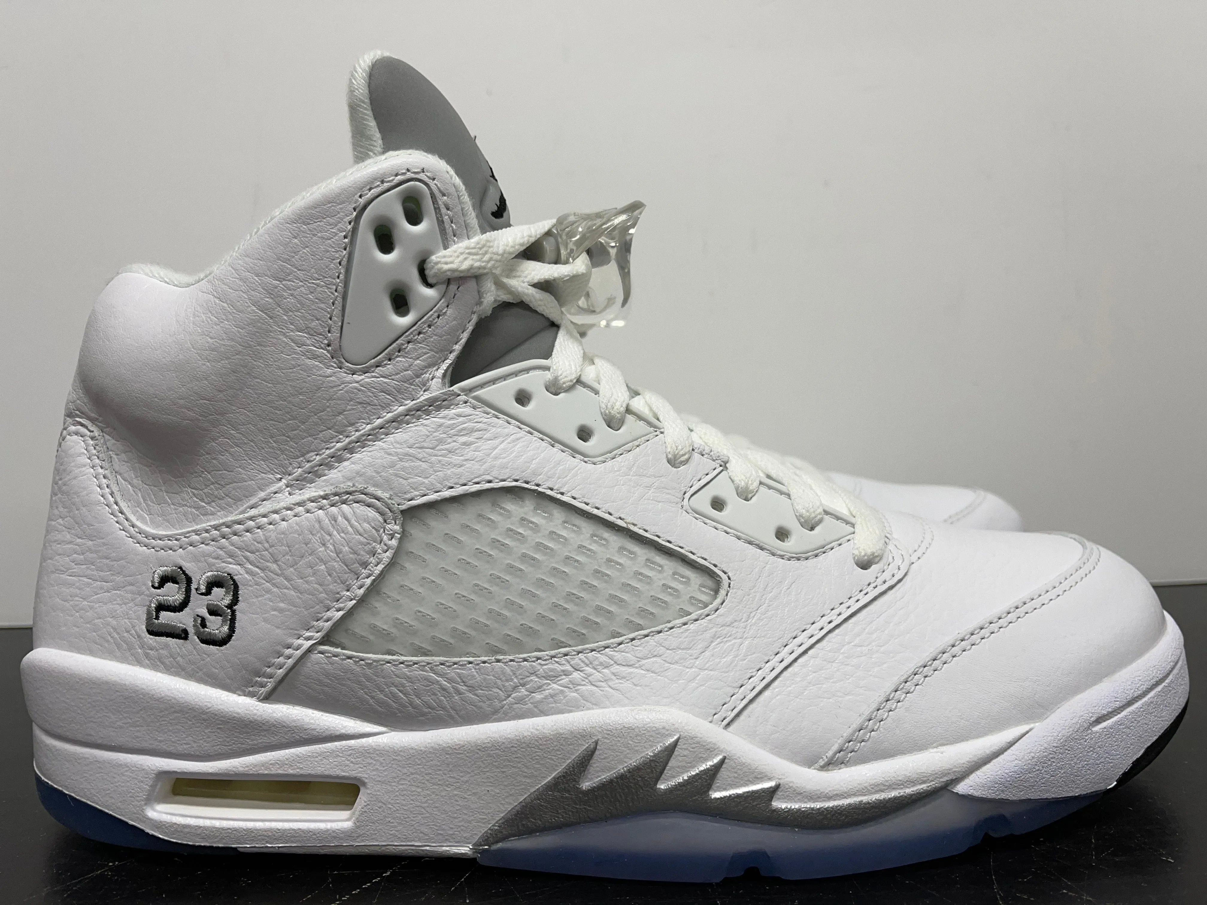 Nike Air Jordan 5 Metallic White 2015