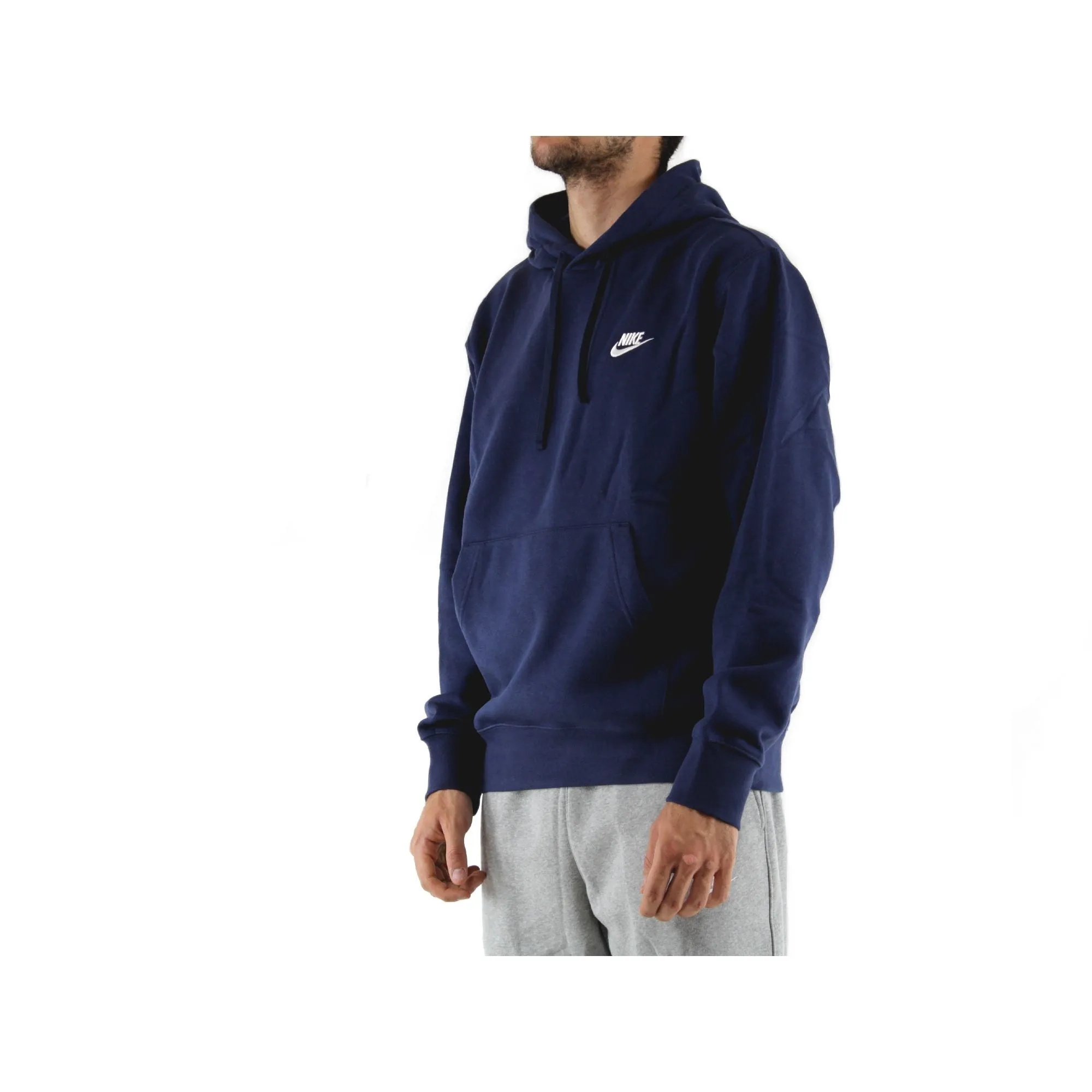 NIKE M NSW CLUB HOODIE PO BB  BV2654 410