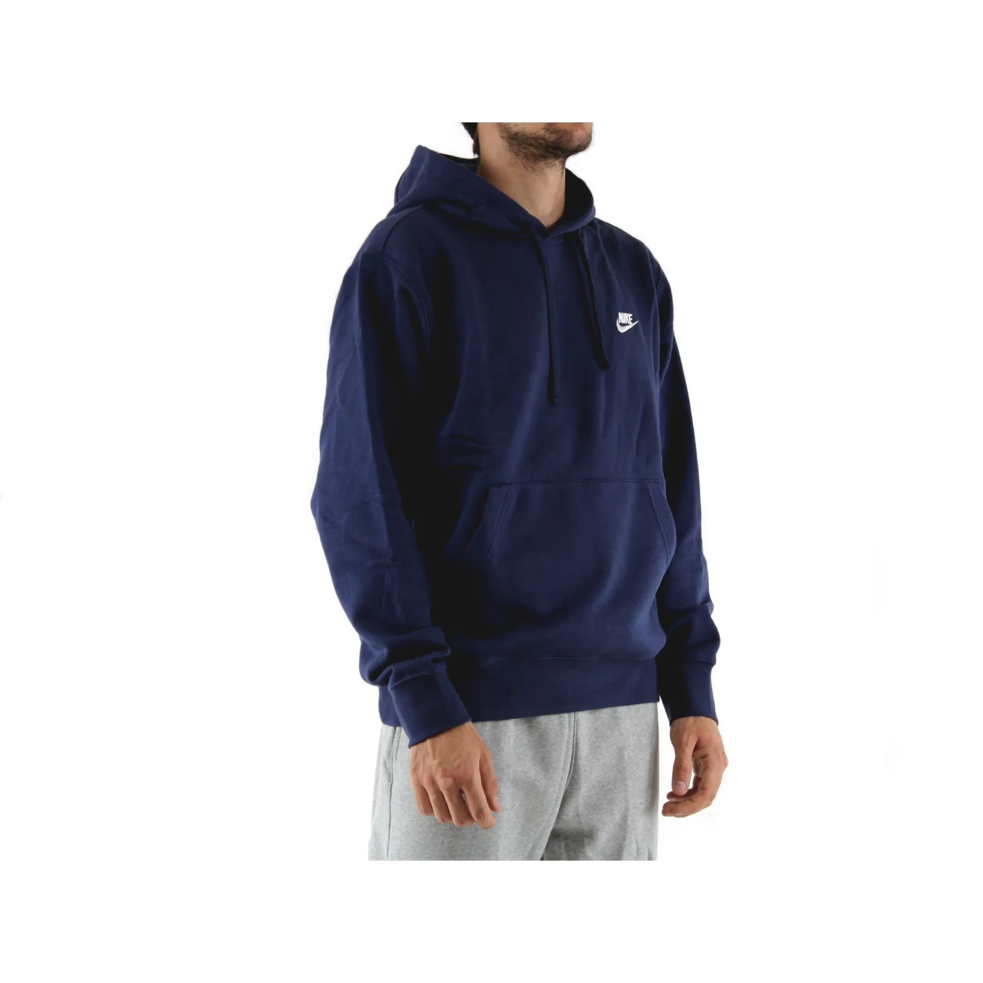 NIKE M NSW CLUB HOODIE PO BB  BV2654 410