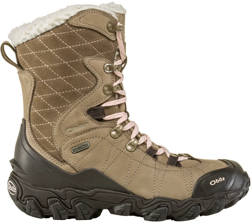 Oboz Woman's Bridger 9'' Insulated Waterproof 82802 Brindle