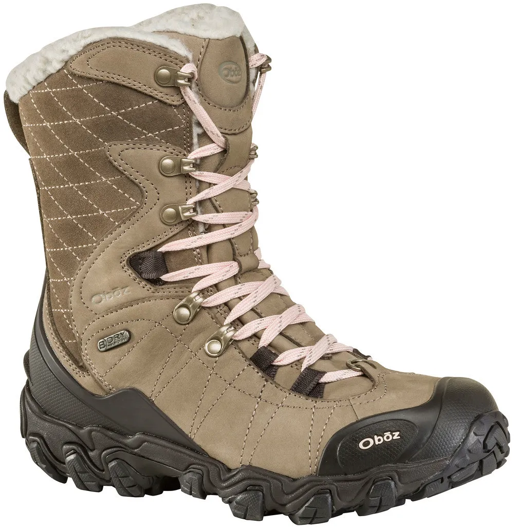 Oboz Woman's Bridger 9'' Insulated Waterproof 82802 Brindle