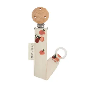 Pacifier holder - Peaches - Organic Cotton - Avery Row