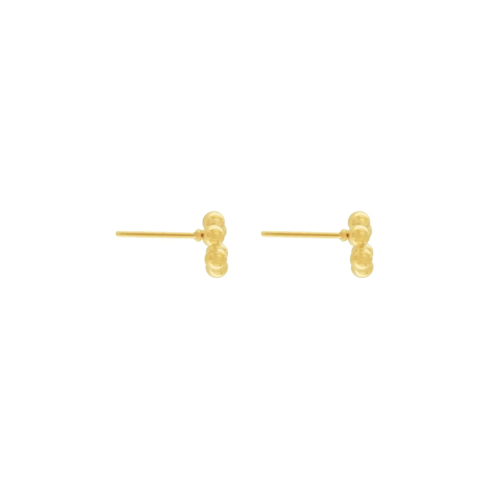 Passion Waterproof Circle Ball Earring 18K Gold Plating