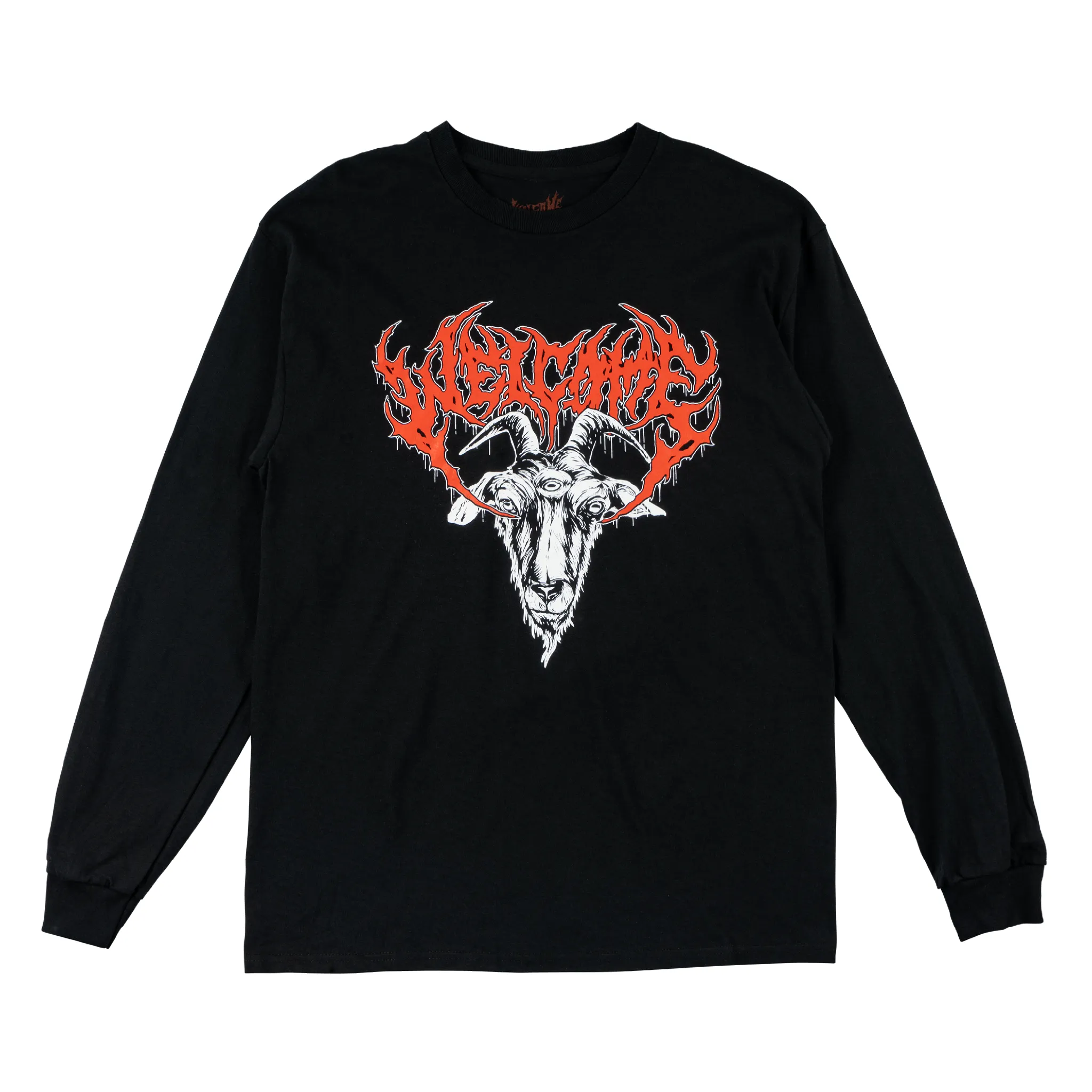 Pupil Long Sleeve Tee- Black