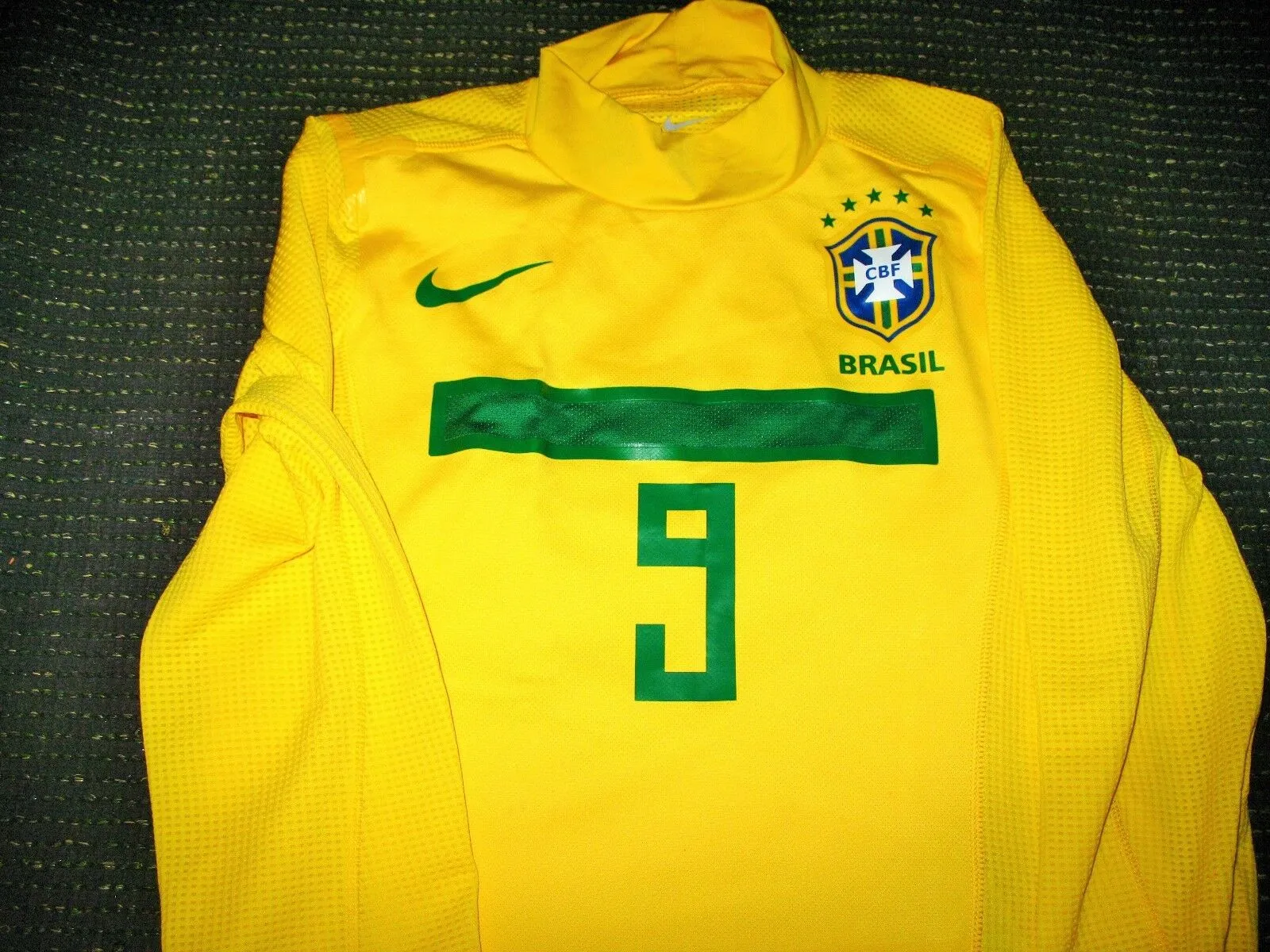 Ronaldo Brazil PLAYER ISSUE 2011 FAREWELL MATCH Jersey Shirt M