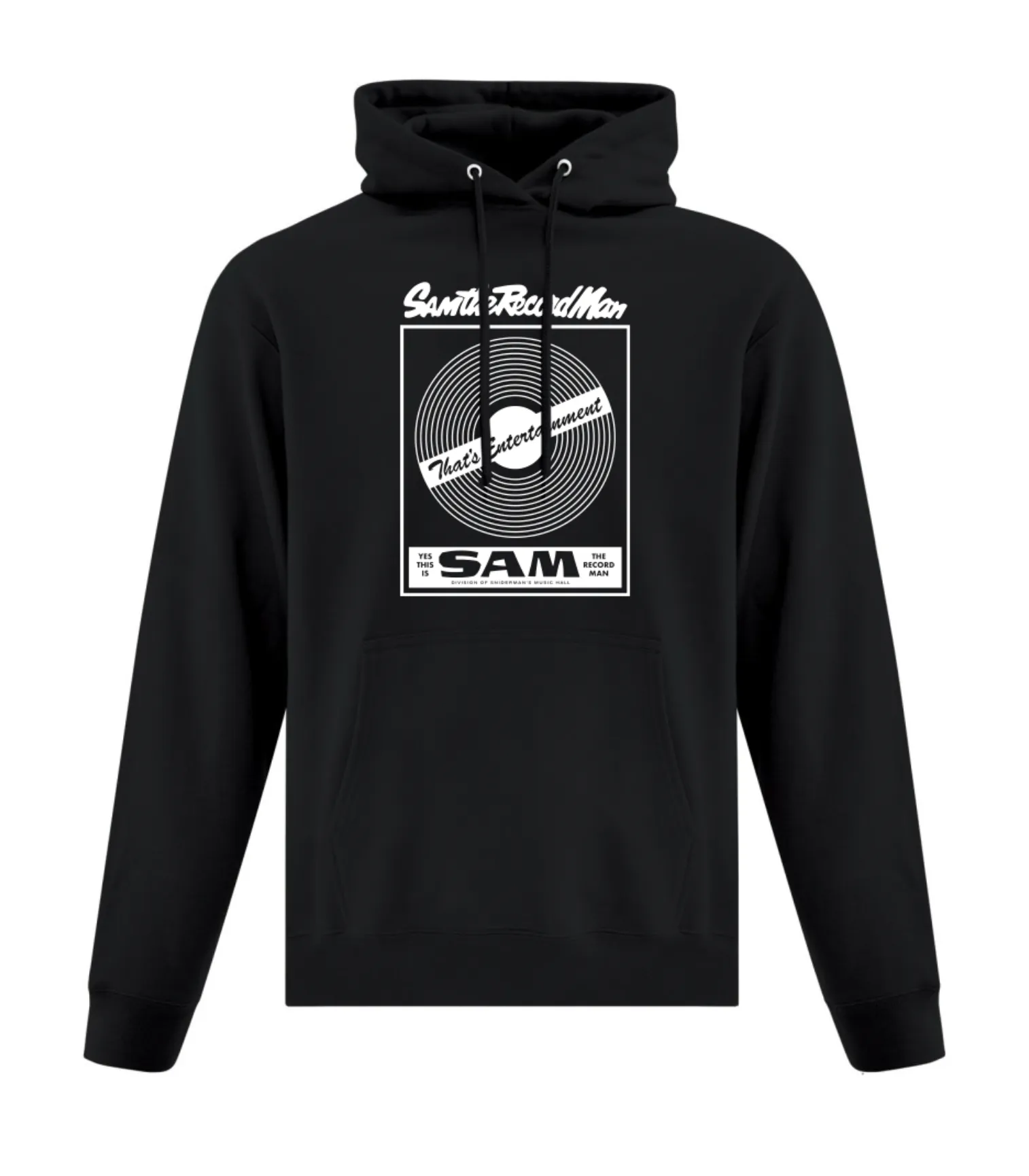 Sam the Record Man Hooded Sweatshirt