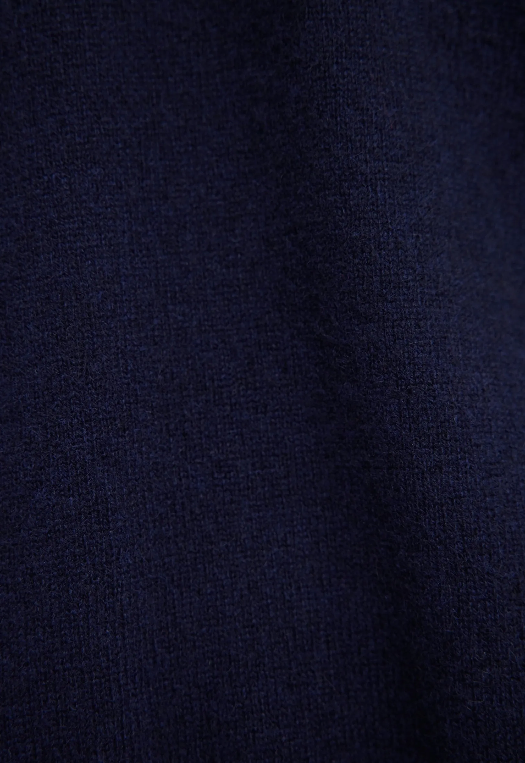 Sharpo Cashmere Sweater - Darkest Navy