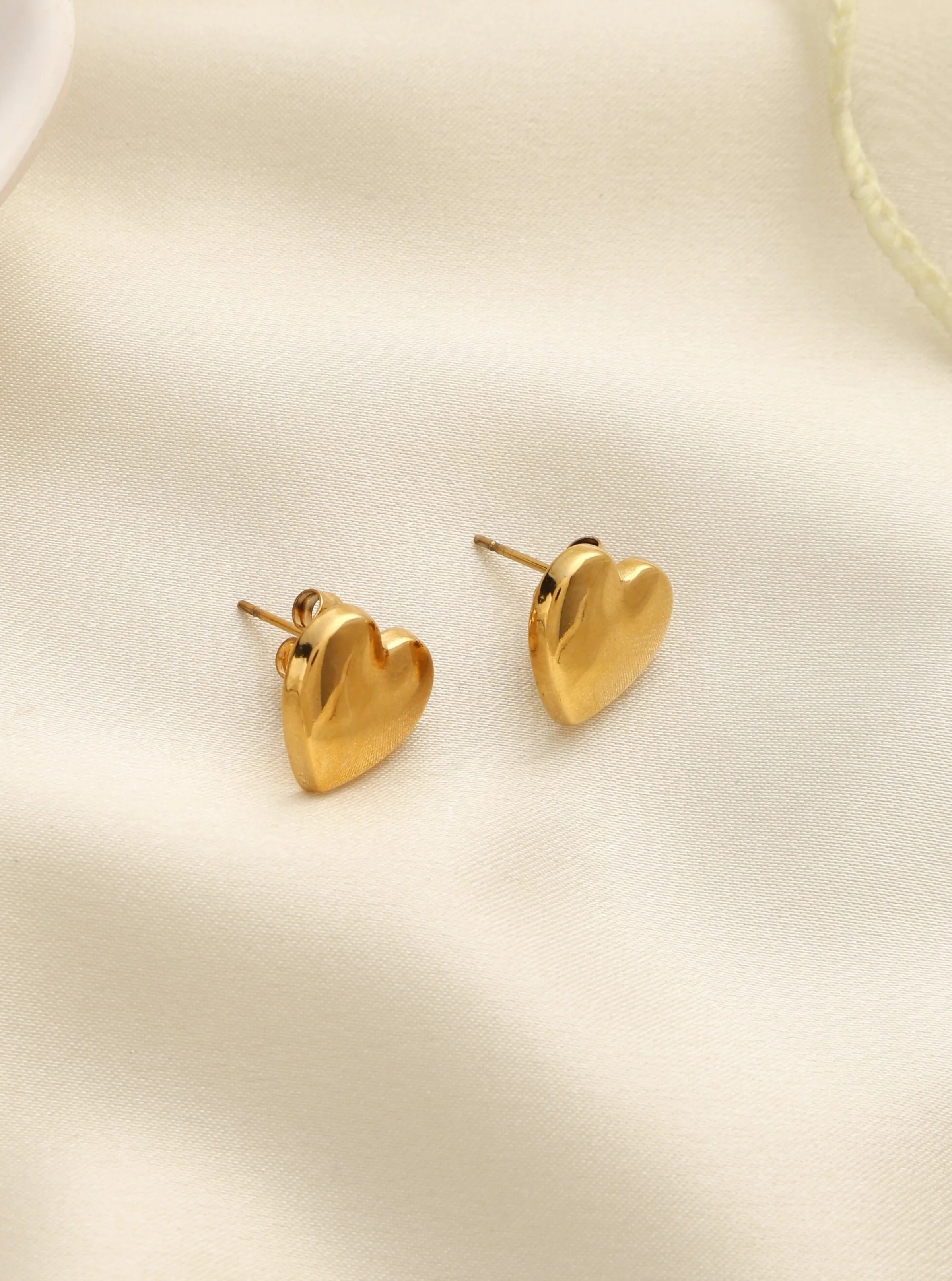 Small Heart Studs