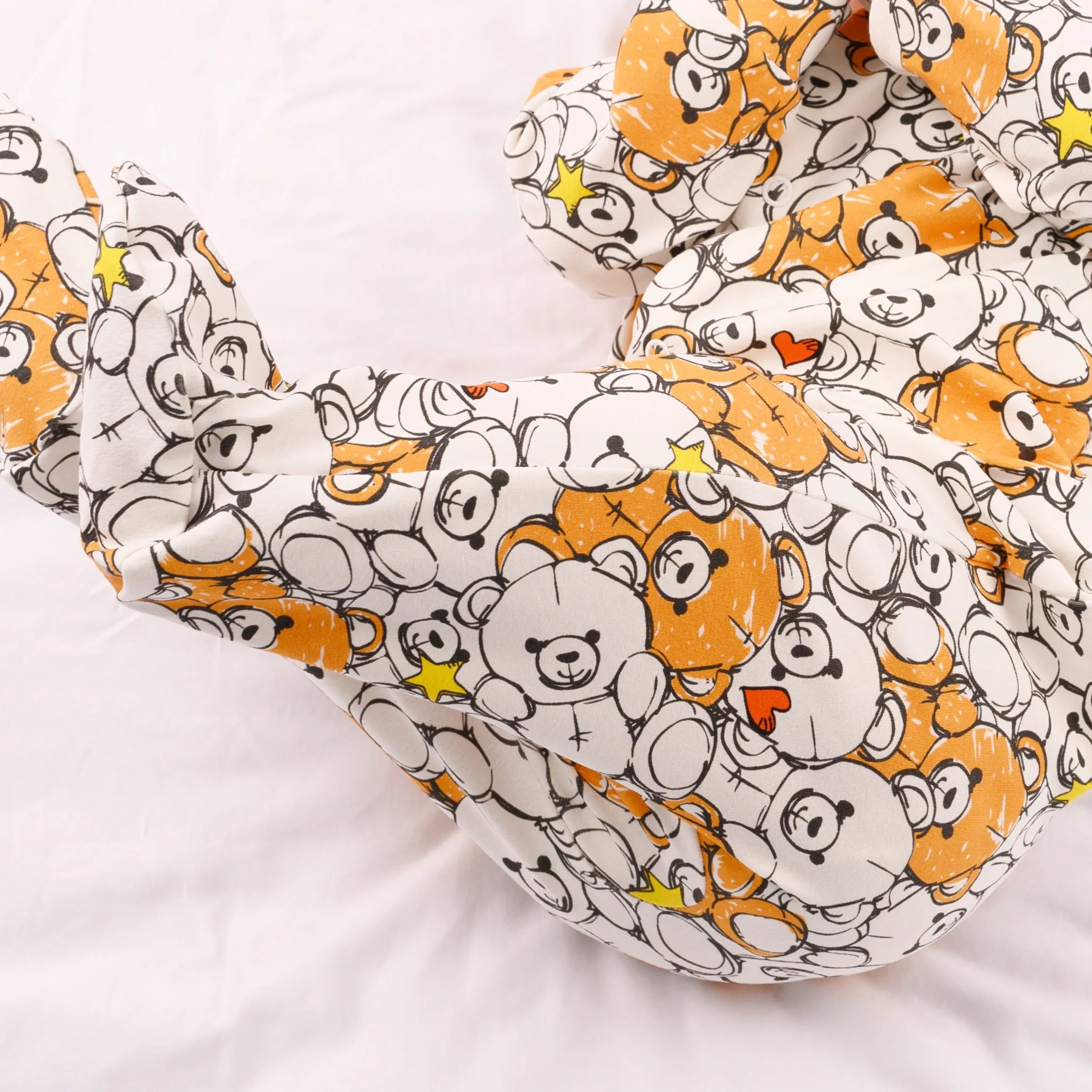 Special Bear cotton sleepsuit